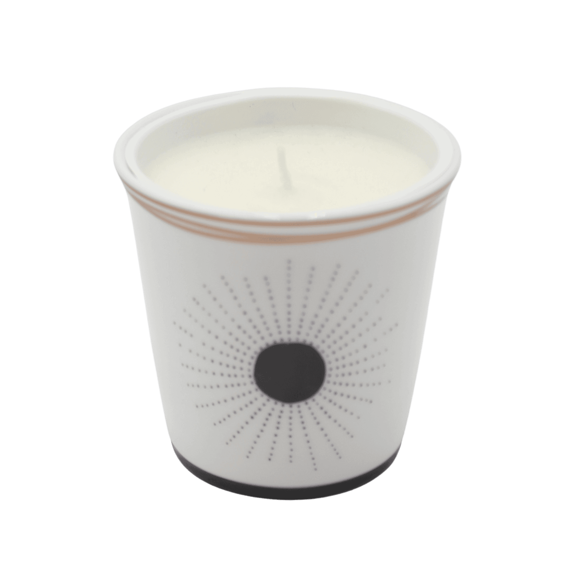 Vela Mediana Aromatica de Porcelana Aboro