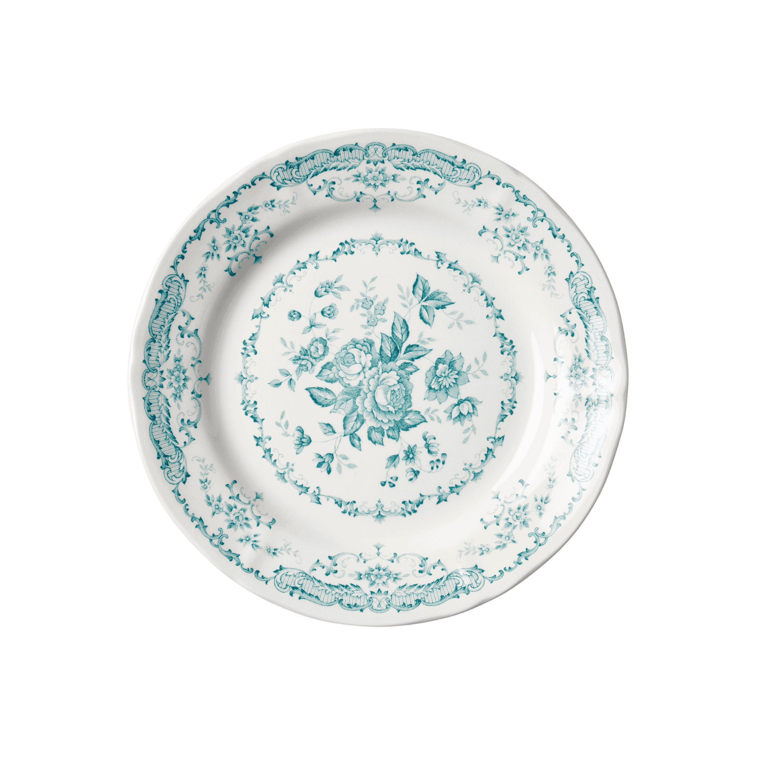 Plato Trinche Rose Turquoise