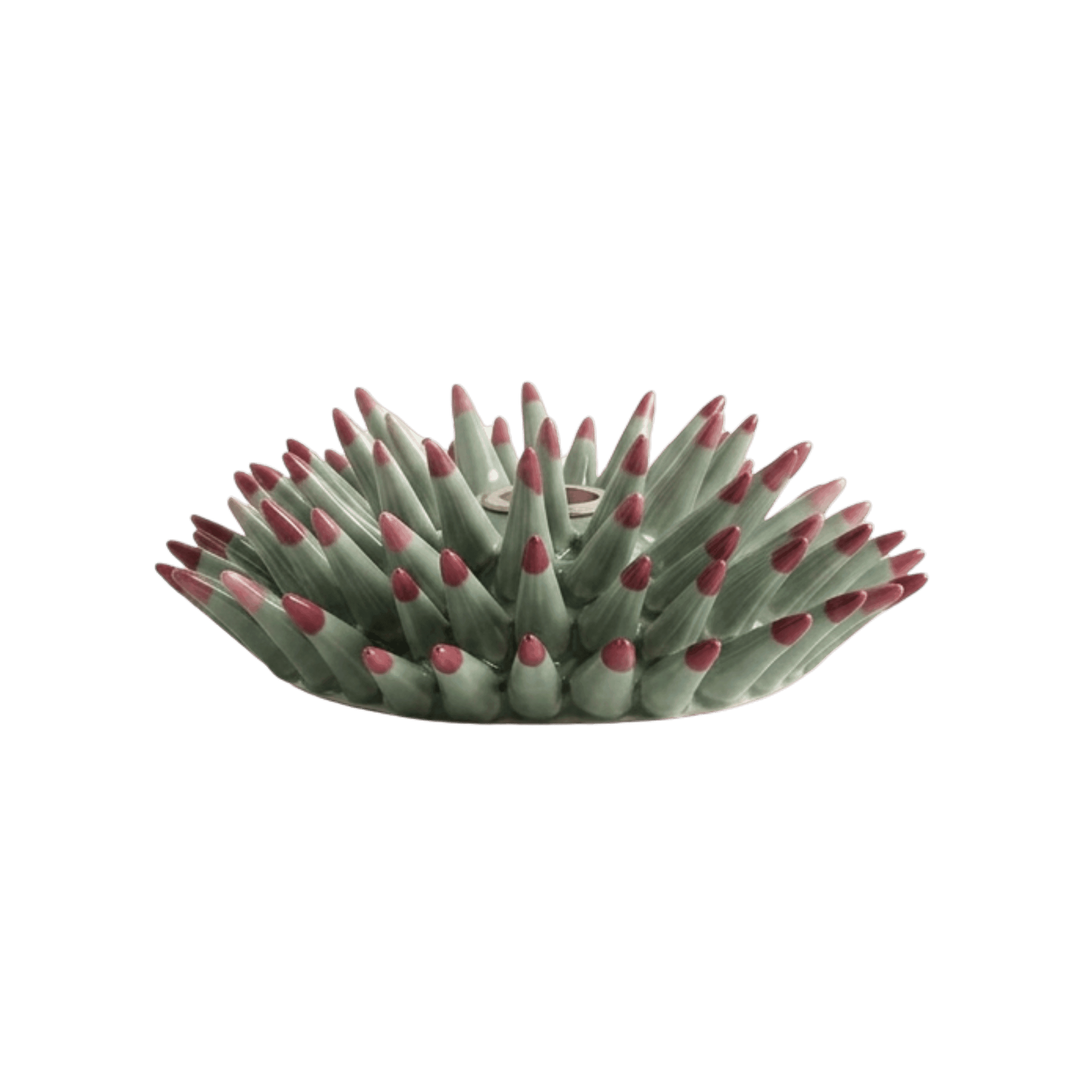 Candelabro de Ceramica Spine Pistachio