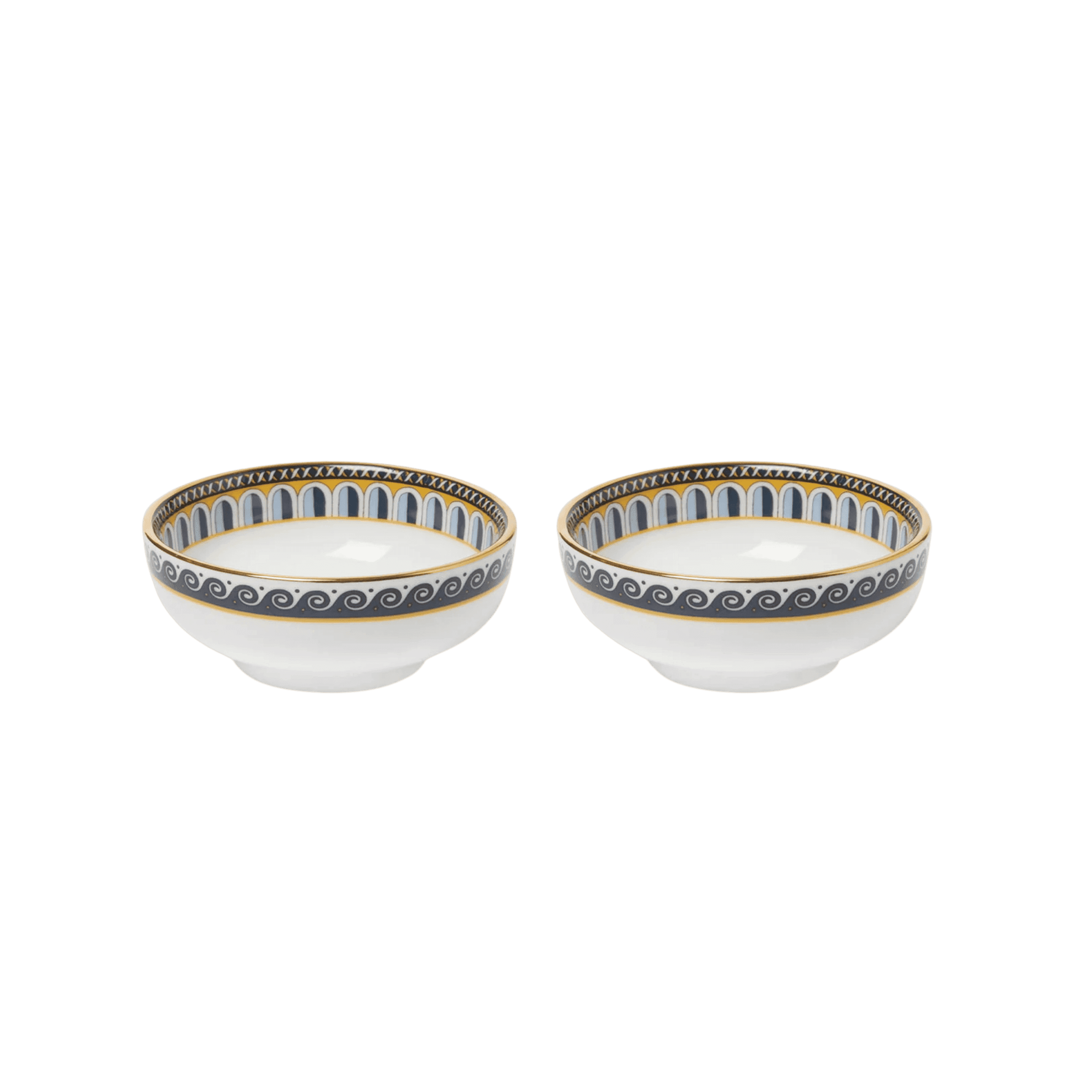 Set de 2 Bowls de Porcelana Napoli Midnight Blue