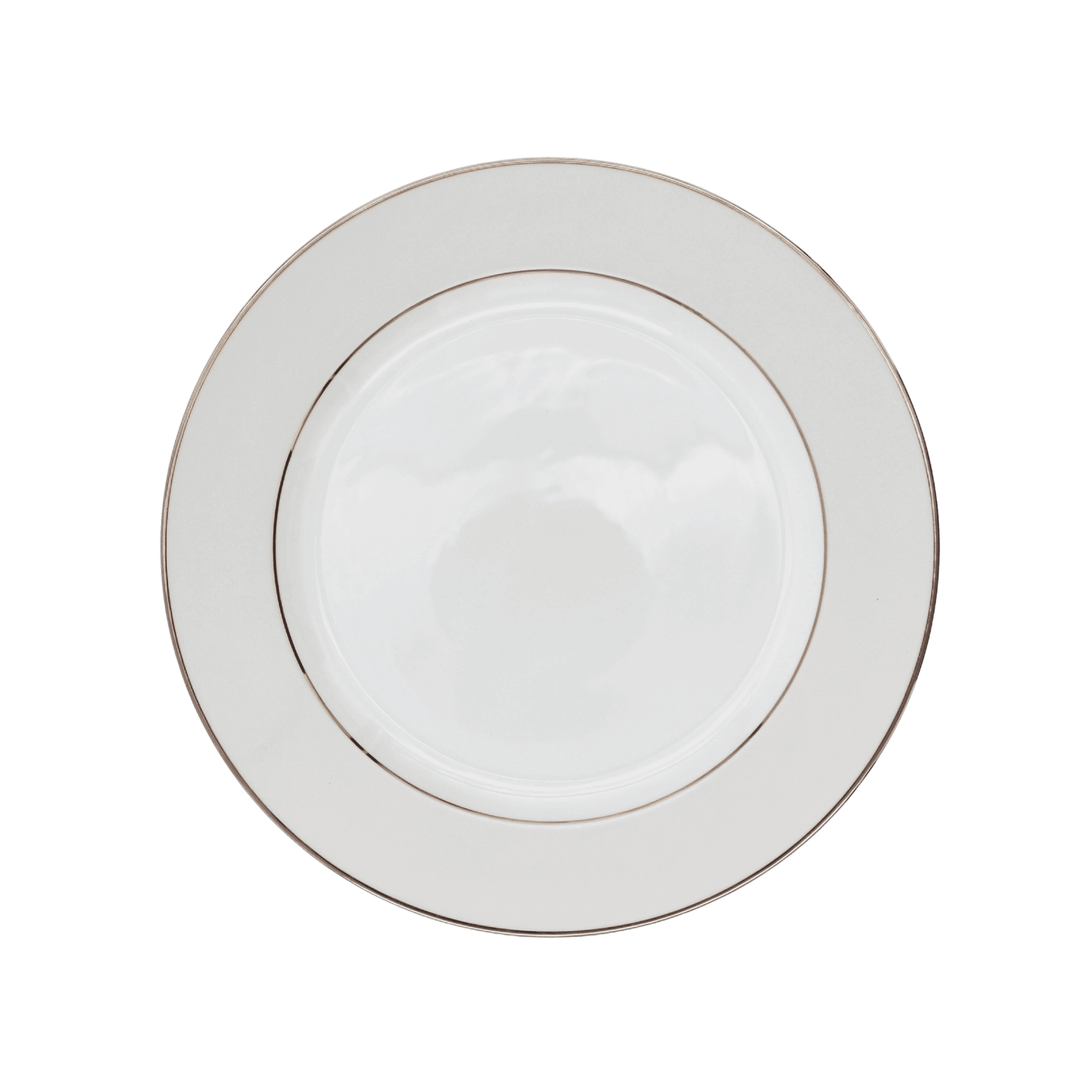 Bajo Plato Opaline Argentee