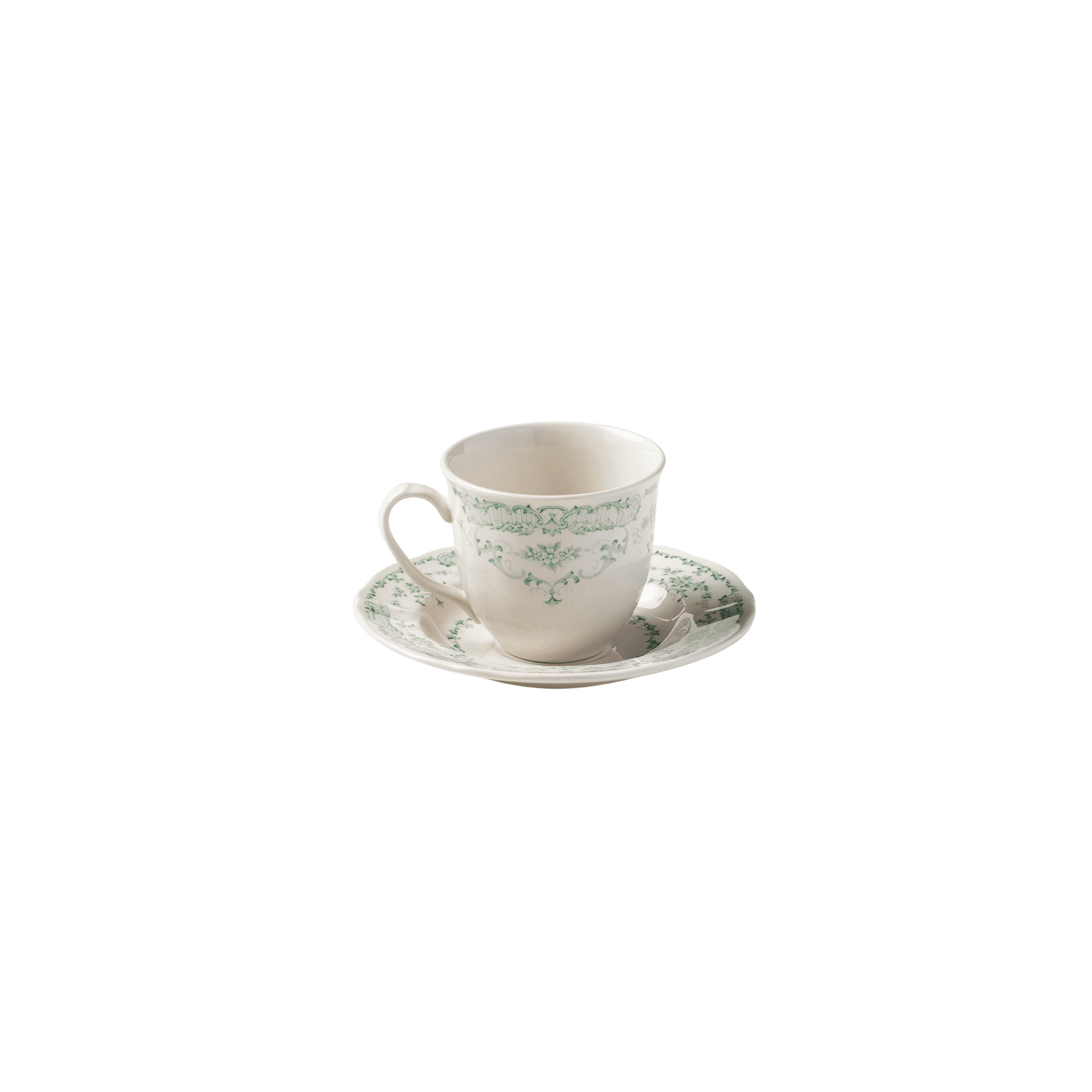 Set Taza y Plato Rose Sage