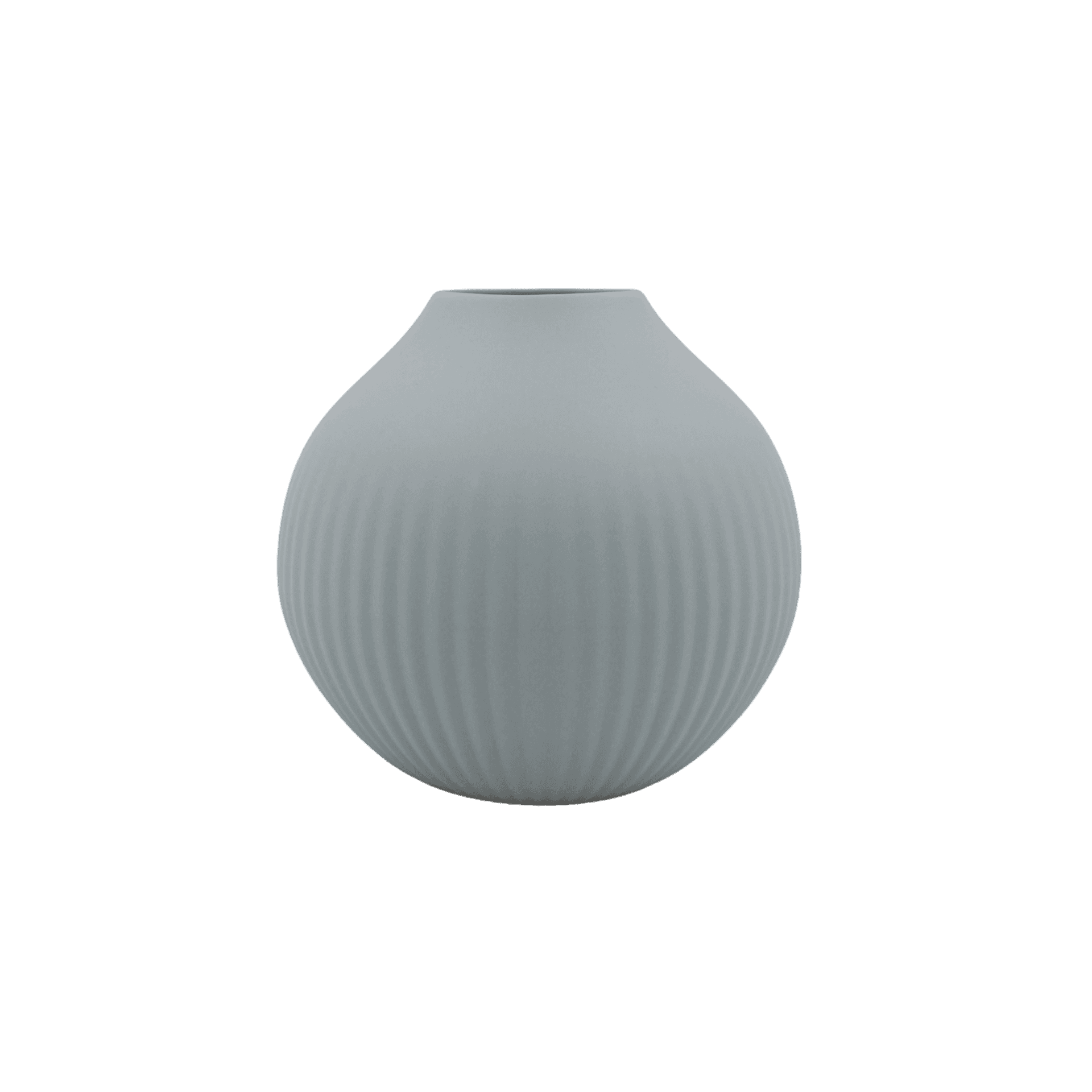 Florero Alice Grey Blue Mediano