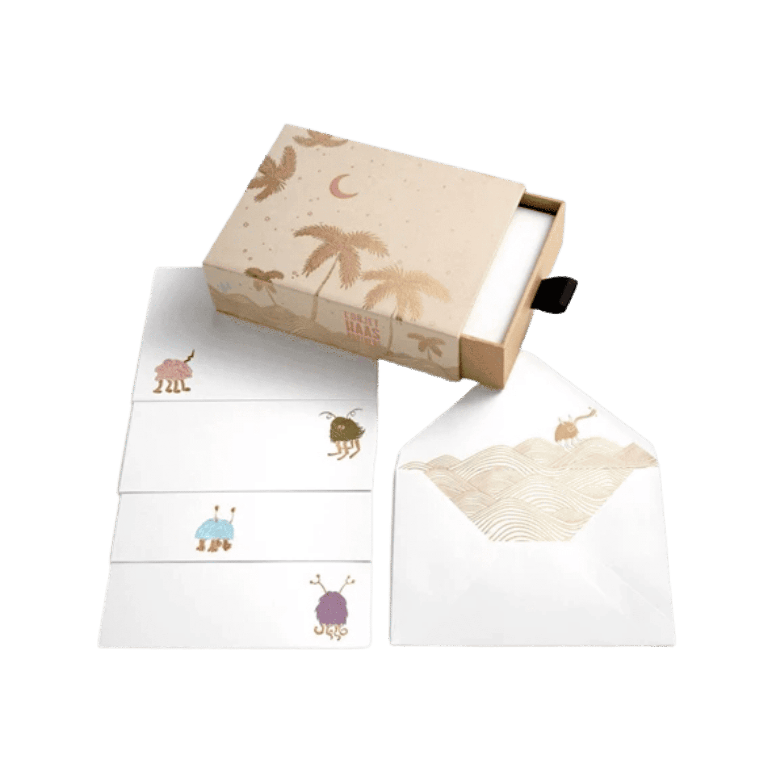 Caja Haas con Set de 12 Tarjetas con Sobre