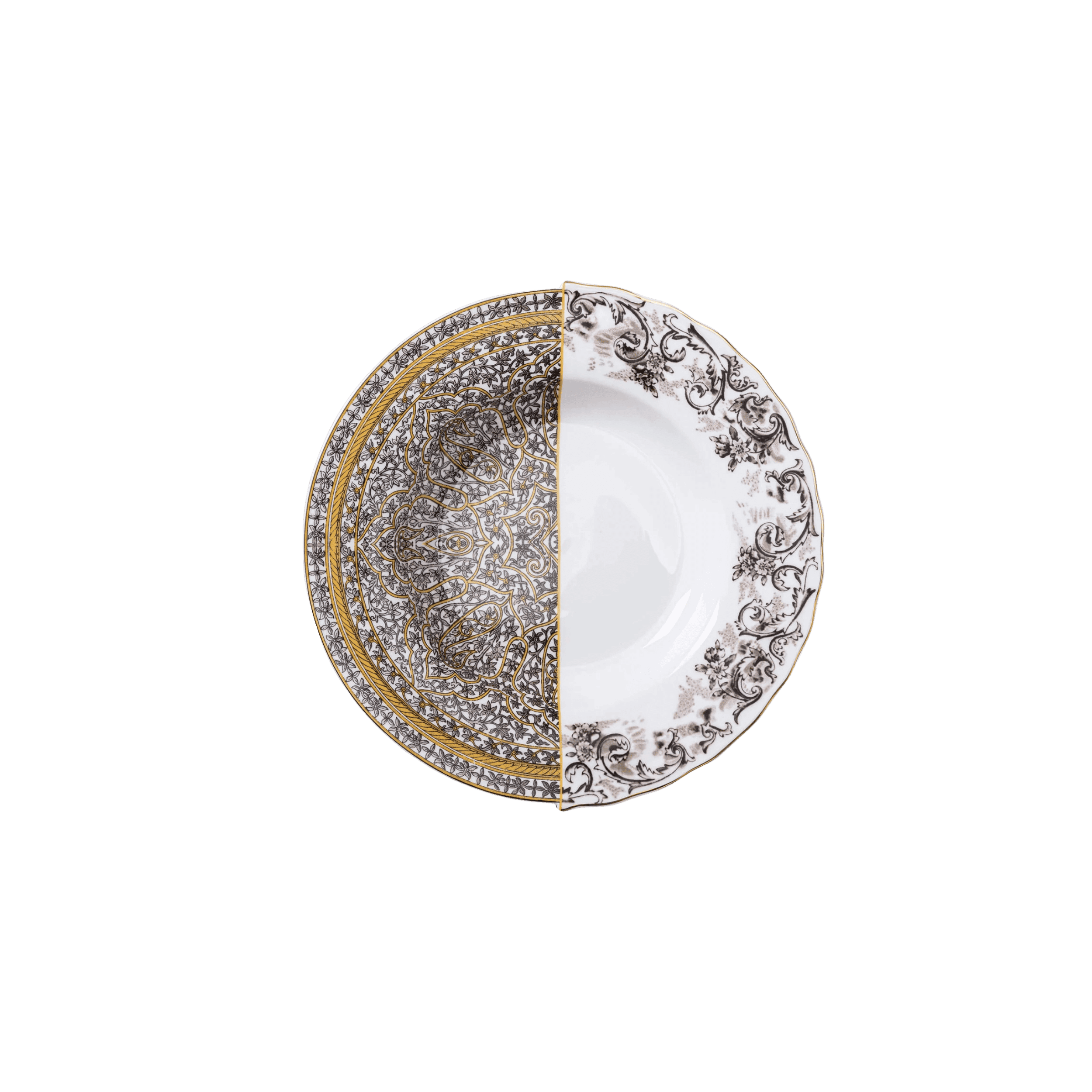 Plato para Sopa de Porcelana Hybrid Agroha