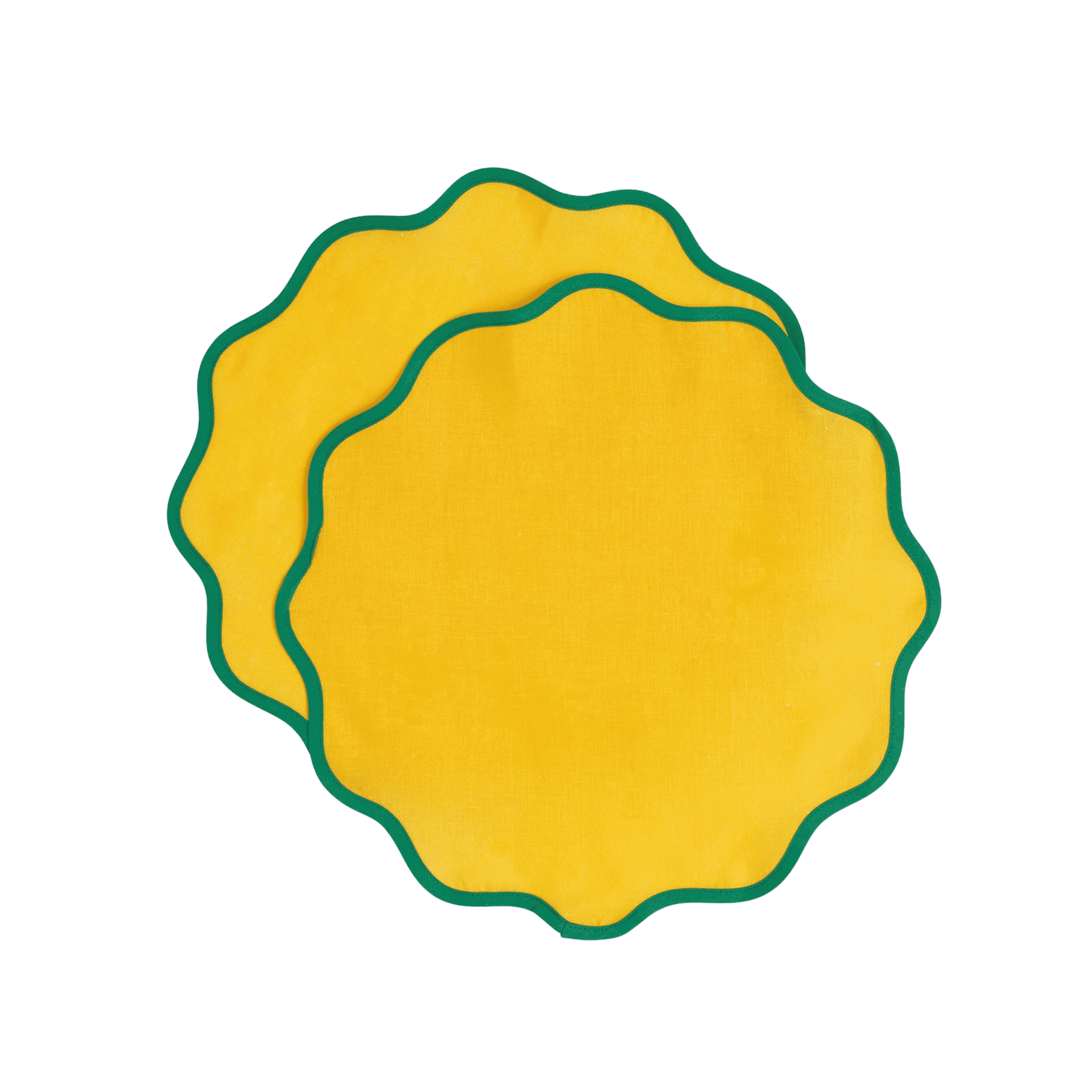 Set de 2 Manteles Individuales Cloud Rainbow Zafferano Yellow