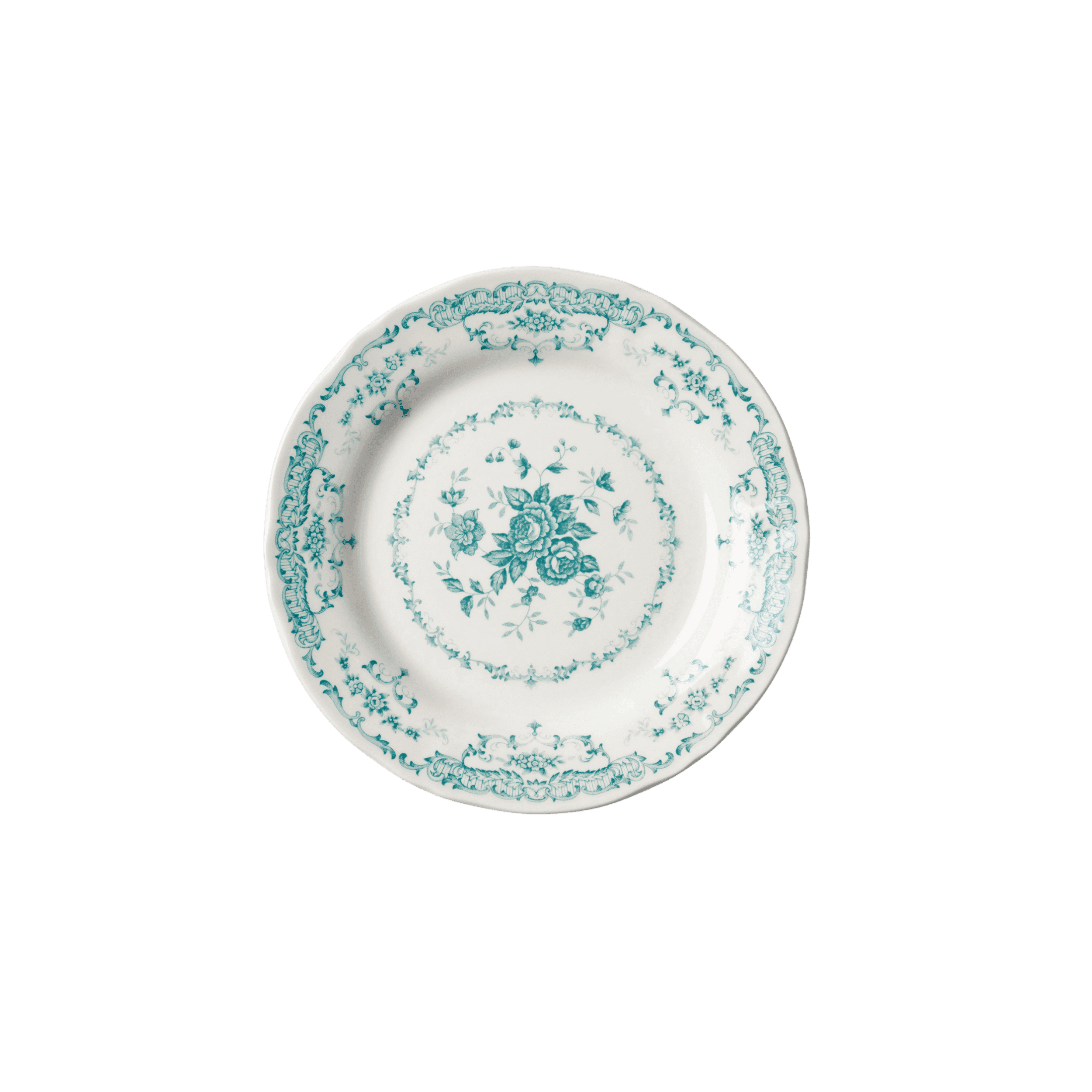 Plato para Ensalada Rose Turquoise