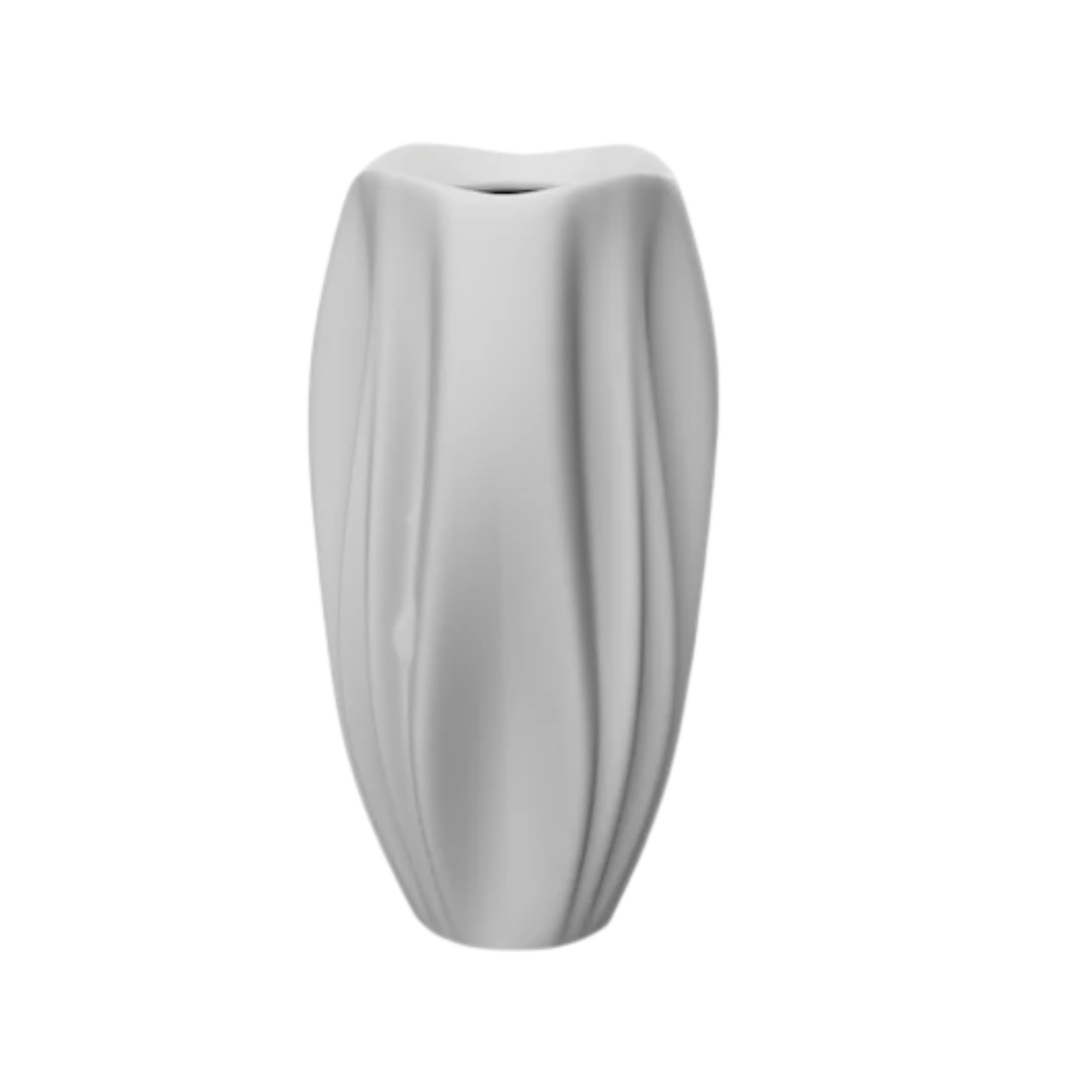 Jarron Ascidia Porcelana Blanco