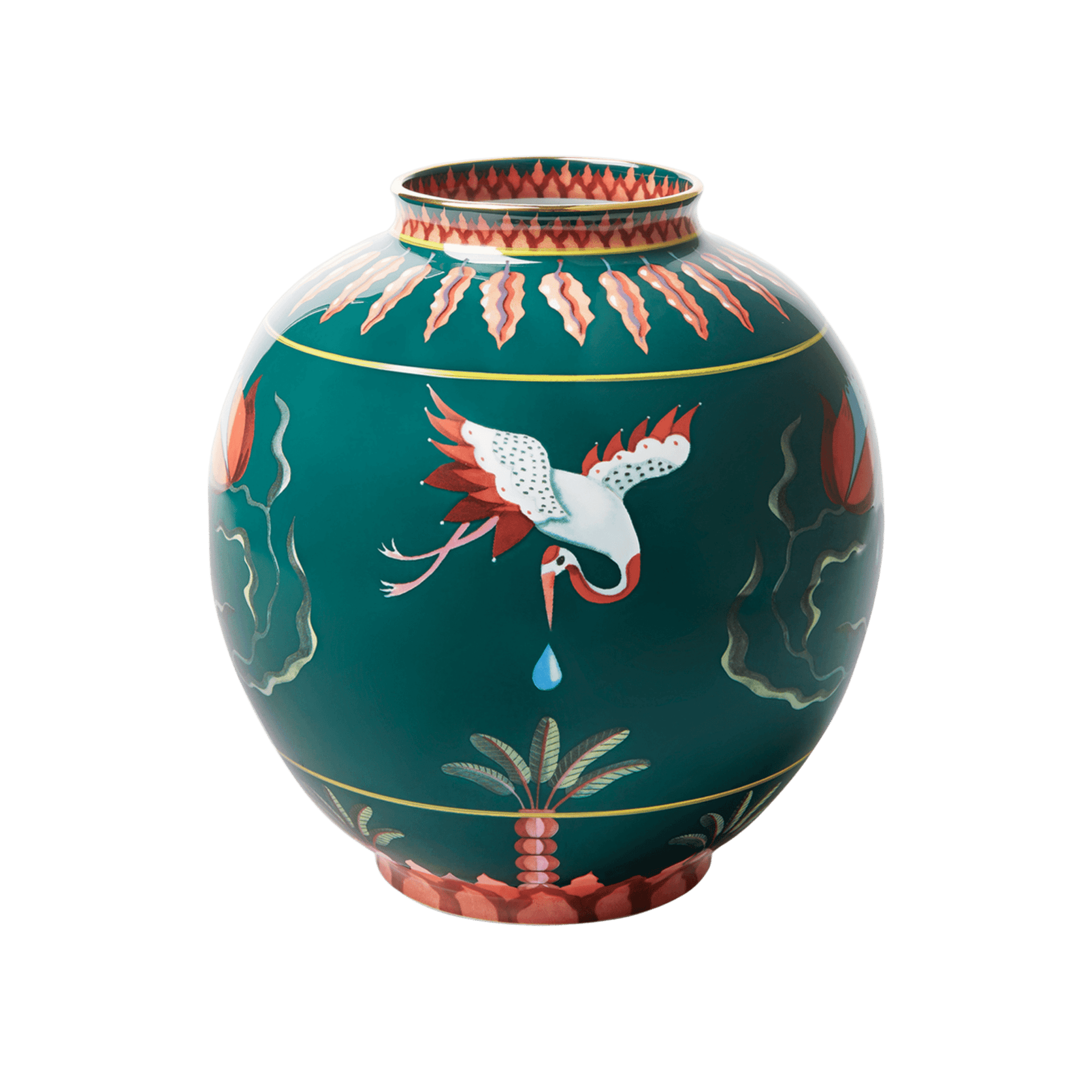Florero de Porcelana Big Bubble Spirit Stork Xl