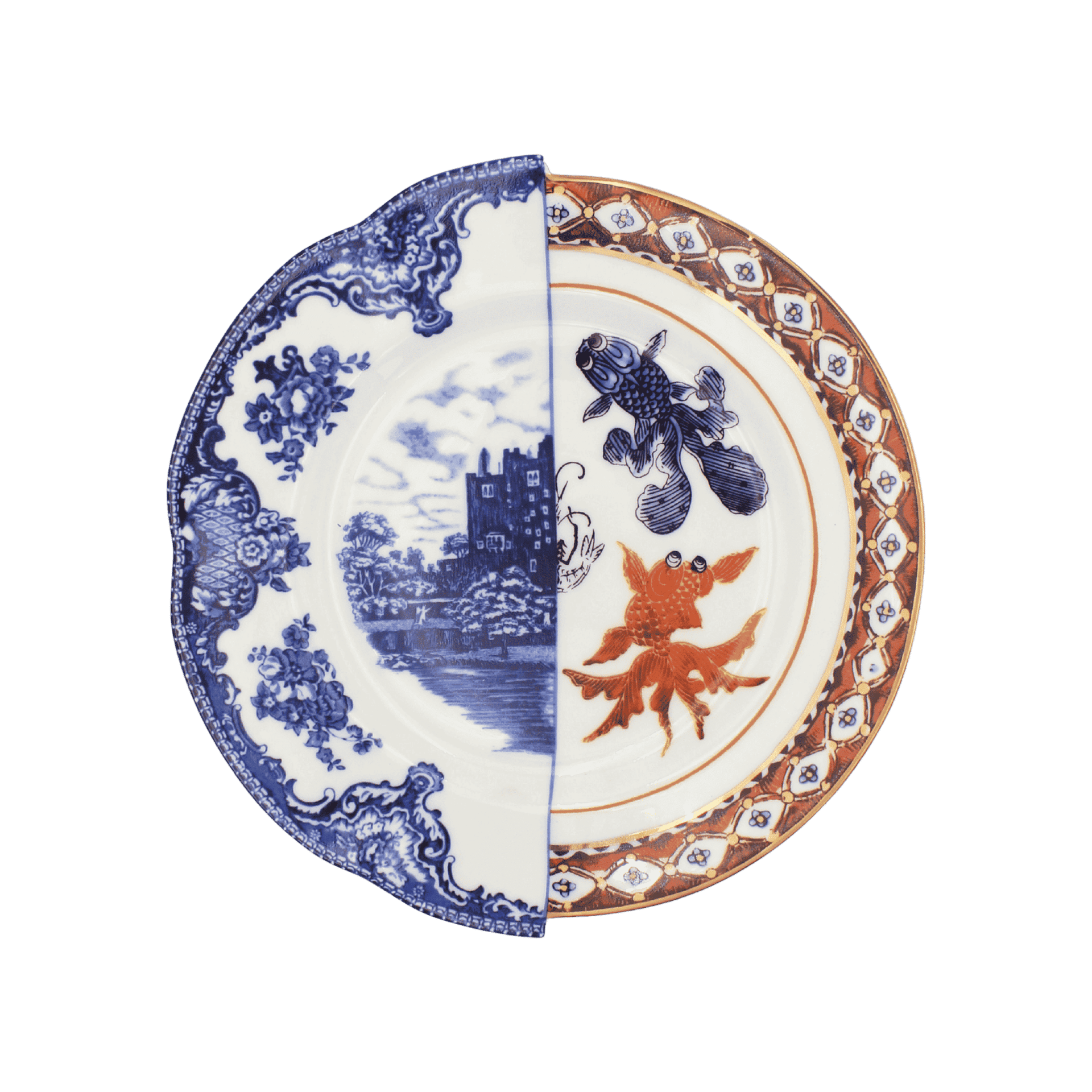 Plato Trinche en Porcelana Hybrid Isaura