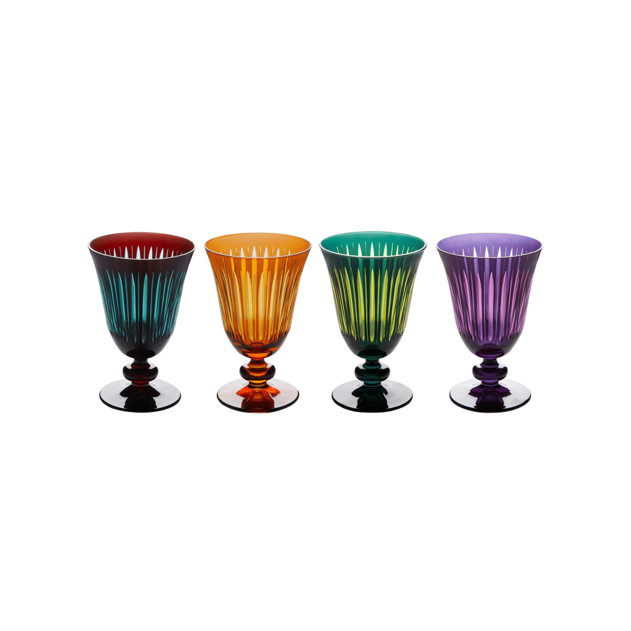 Set de 4 Copas para Vino Prism Assorted