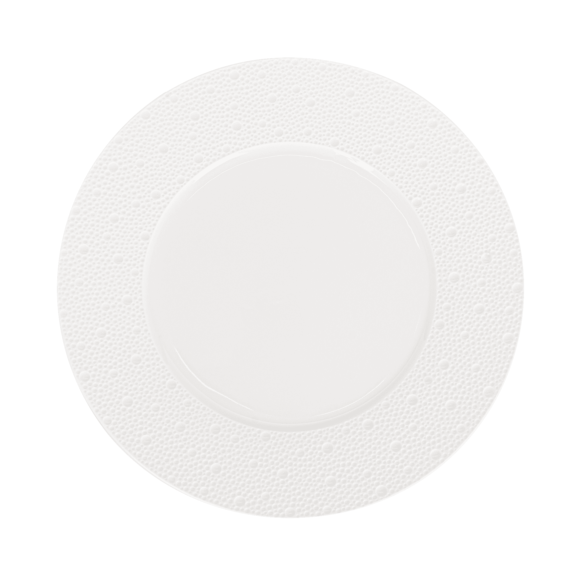 Plato Trinche Ecume White Mate Rim