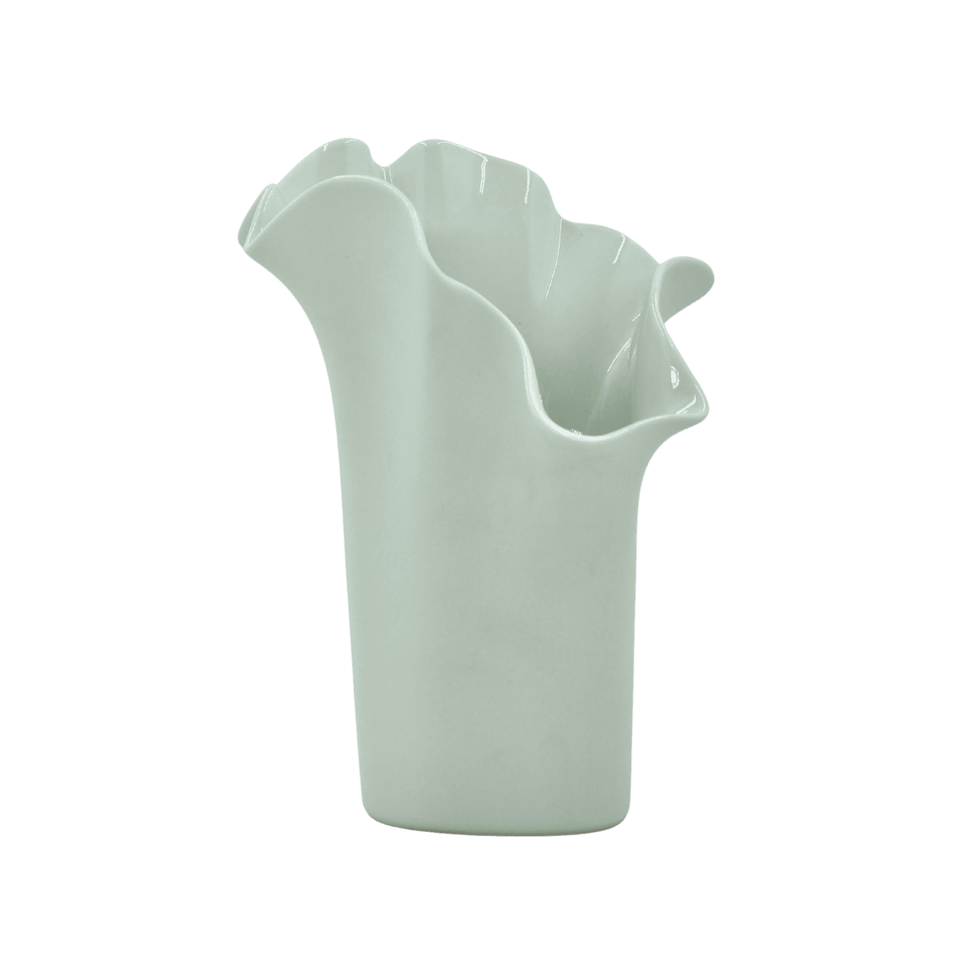 Florero Asym Decorado Sea Salt