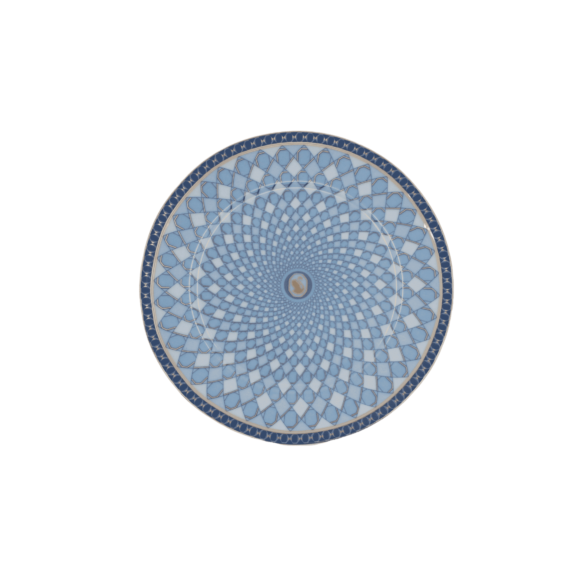 Plato para Postre Signum Decorado Azure