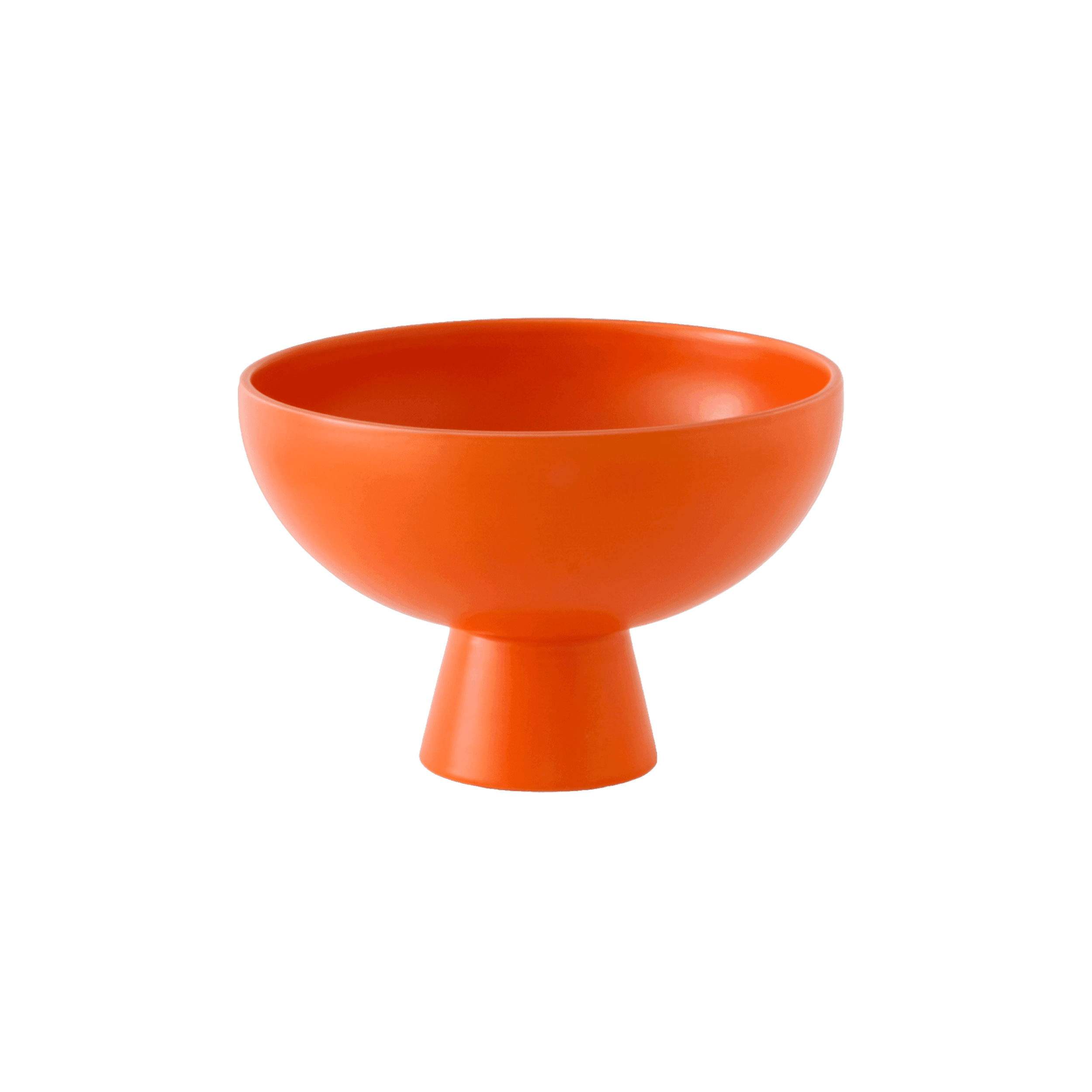 Bowl Mediano Vibrant Orange Strom Collection Designer Nicholai Wiighansen