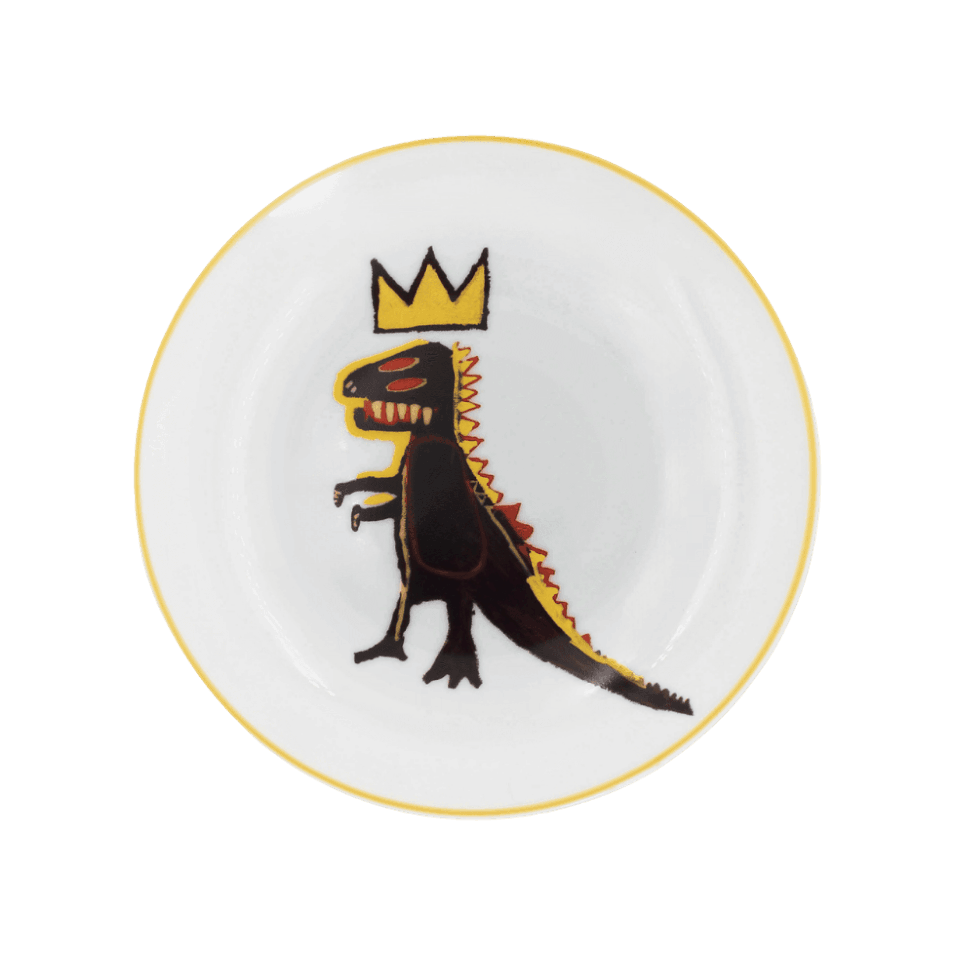 Plato para Ensalada Dragon White