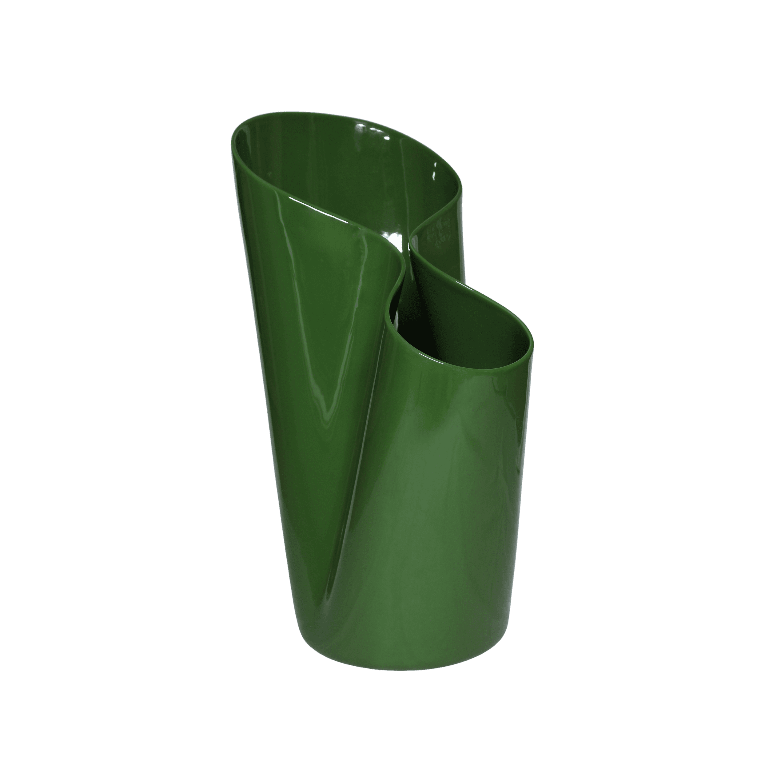 Jarron Umbra Glossy Pinewood Green
