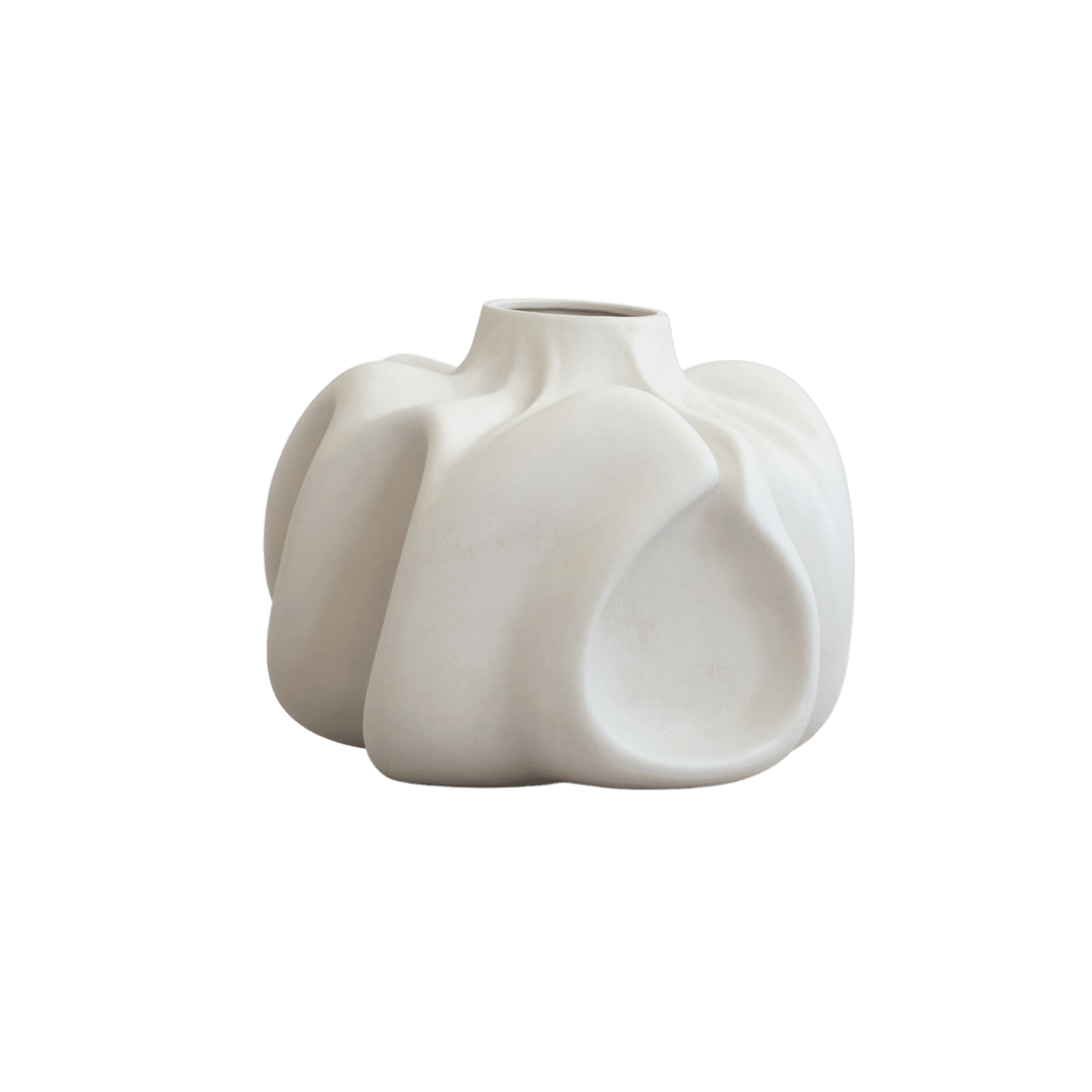 Jarron Wabi Grande Birch Blanco
