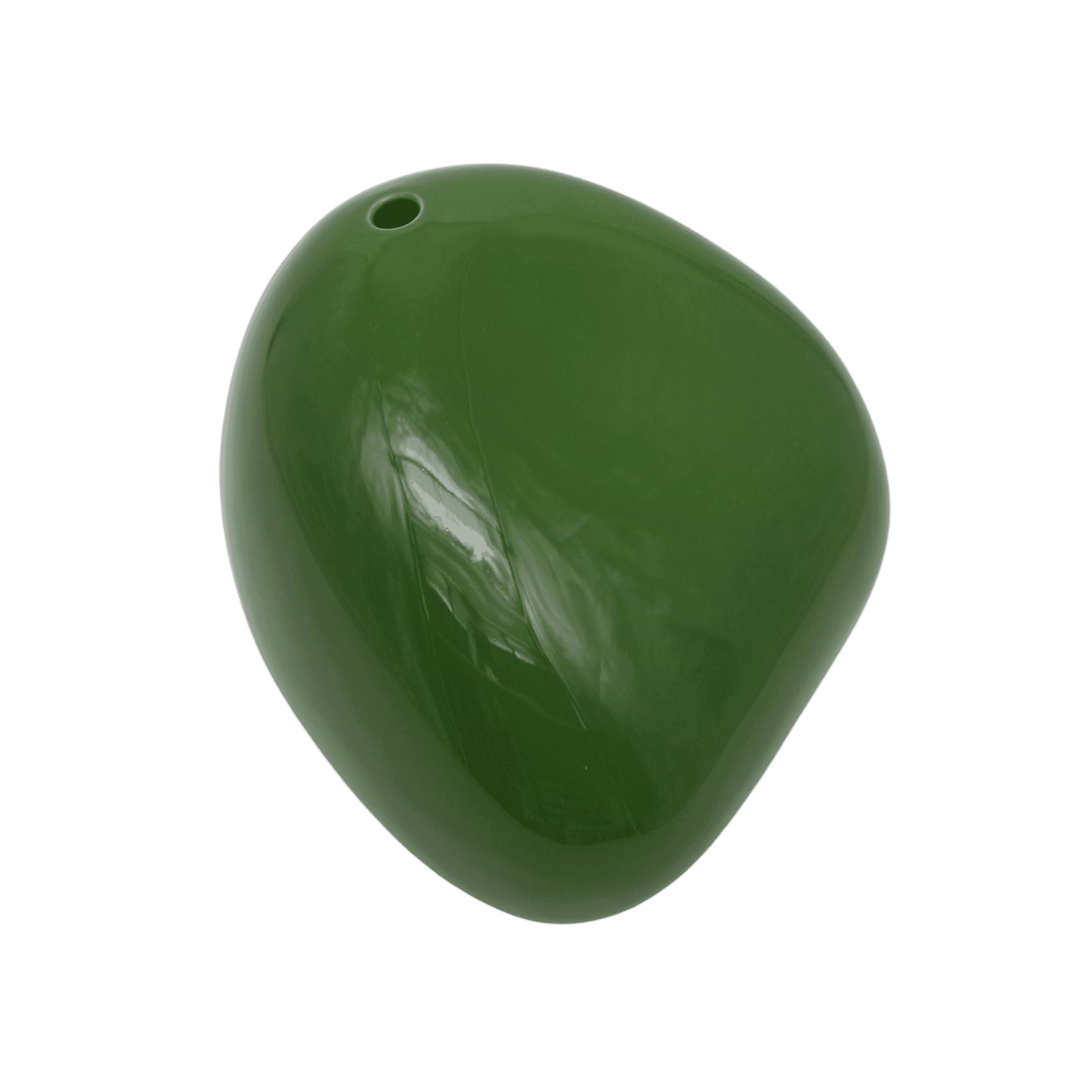 Stone 2 Glossy Pinewood Green
