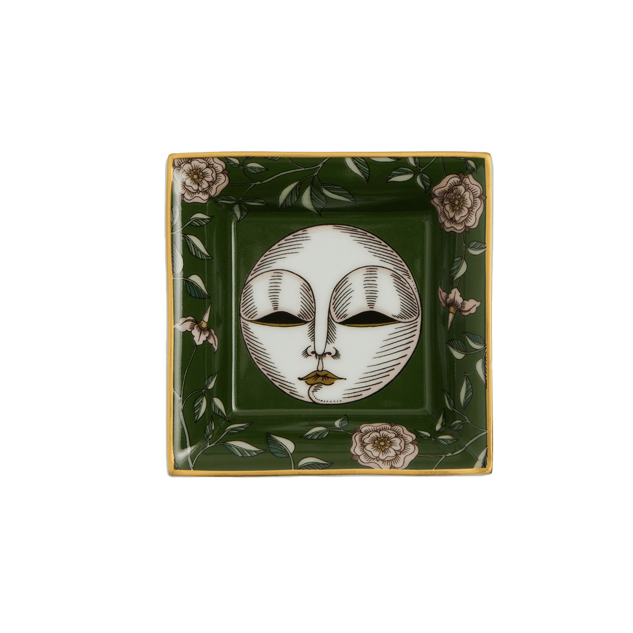 Charola de Porcelana Cuadrada Pequeña The Moon