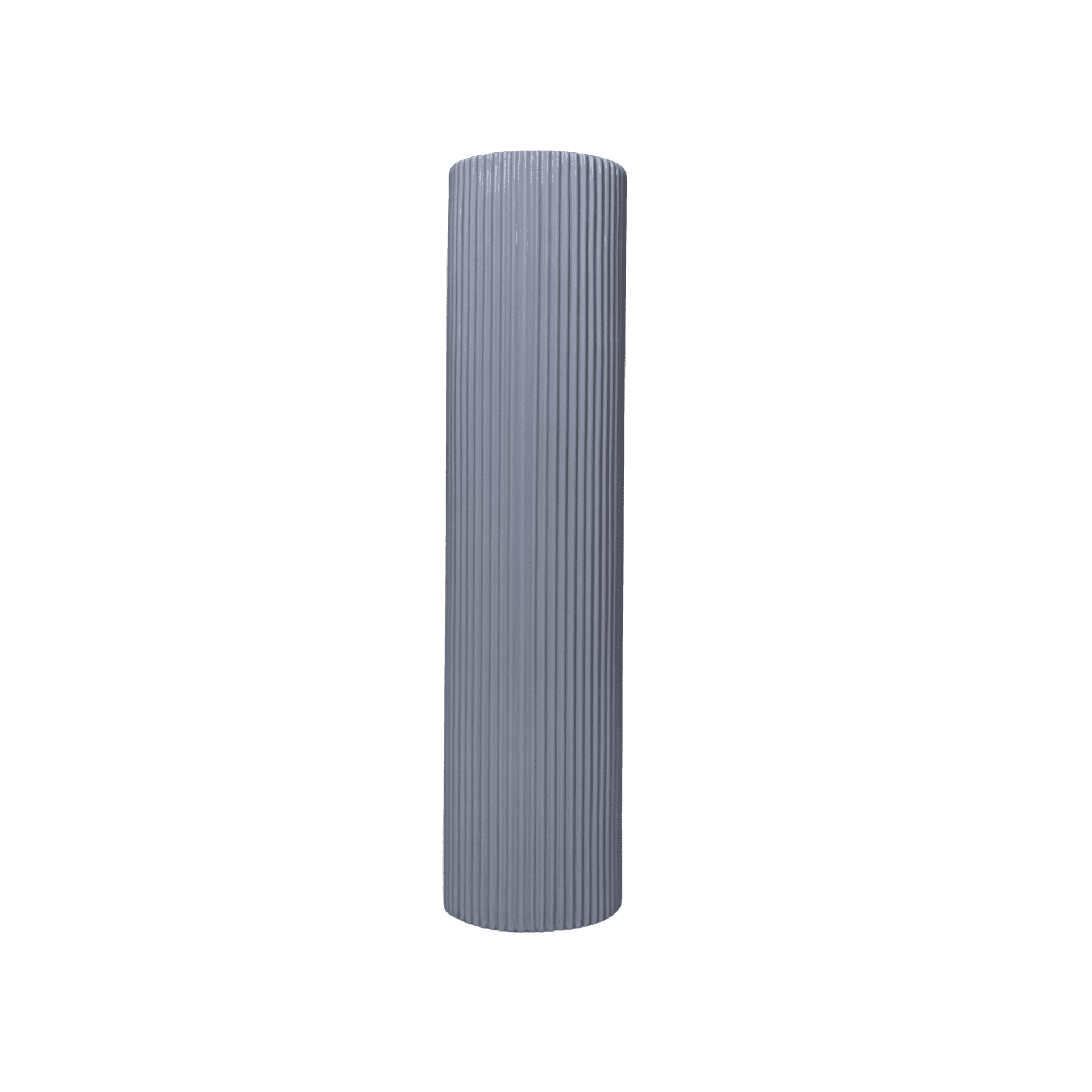 Jarron V Groove 2 Glossy Stone Grey