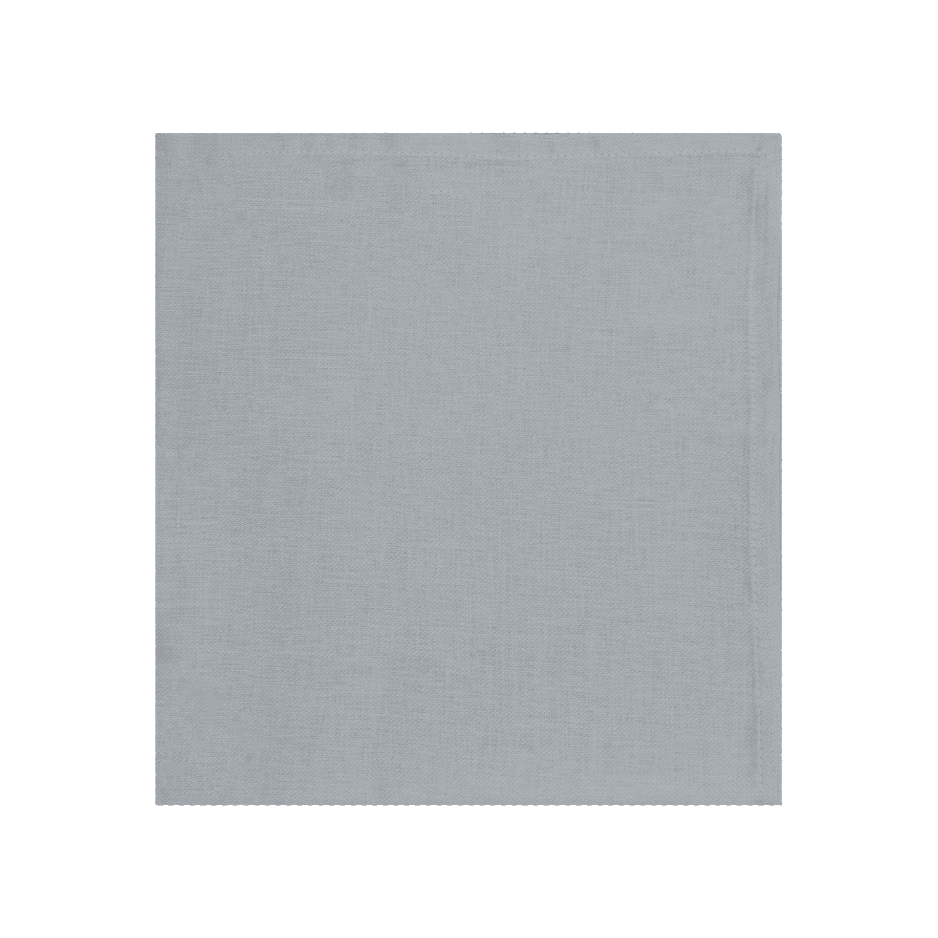 Set de 4 Servilletas Lino y Sateen Azul Claro