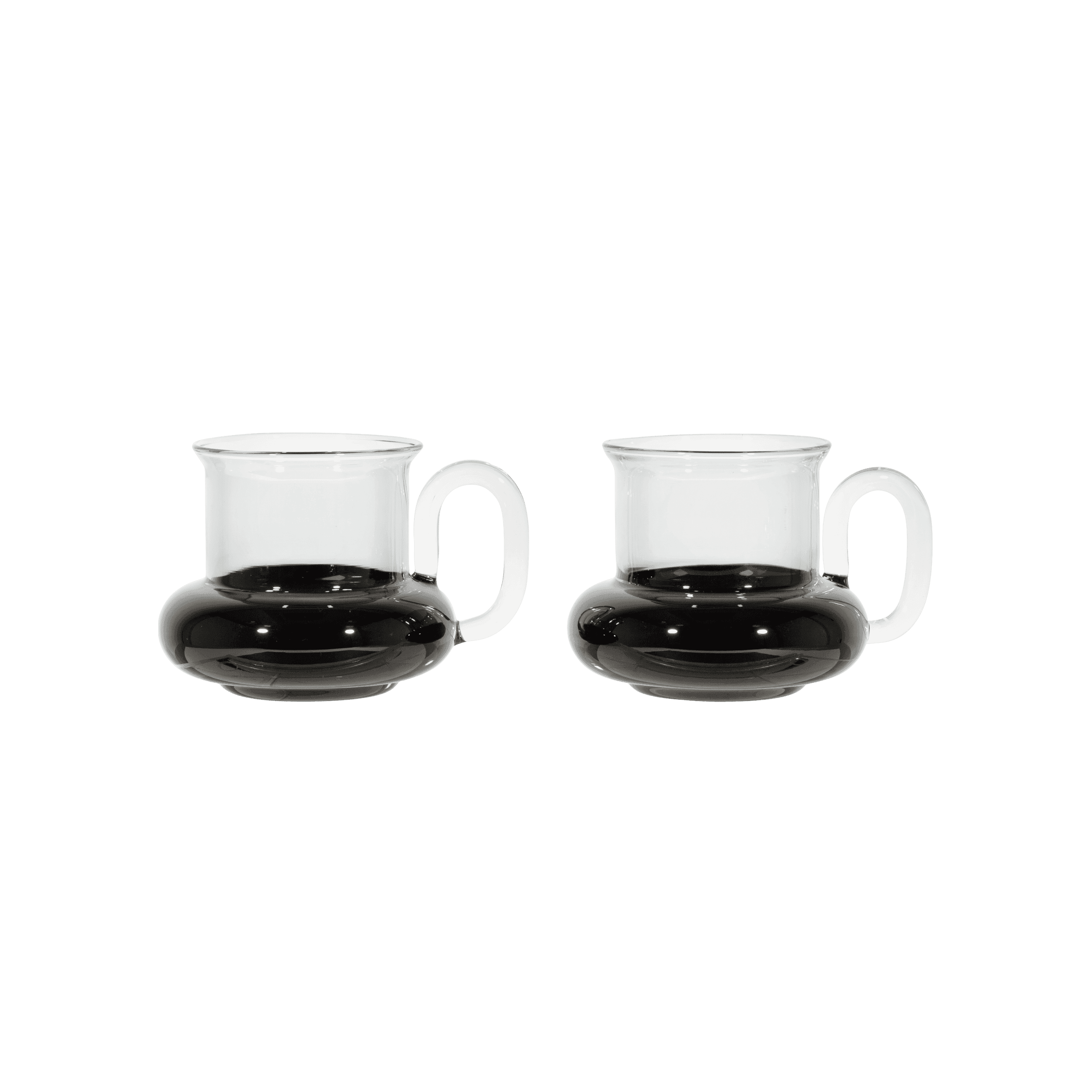 Set de Dos Tazas Bump Negras