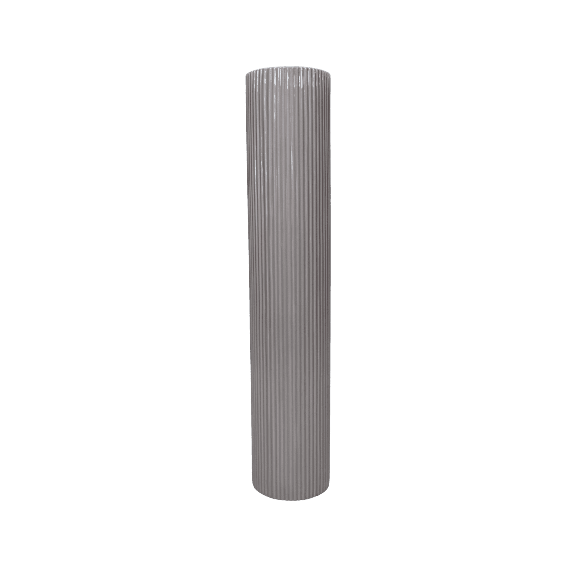 Jarron V Groove 1 Glossy Warm Grey