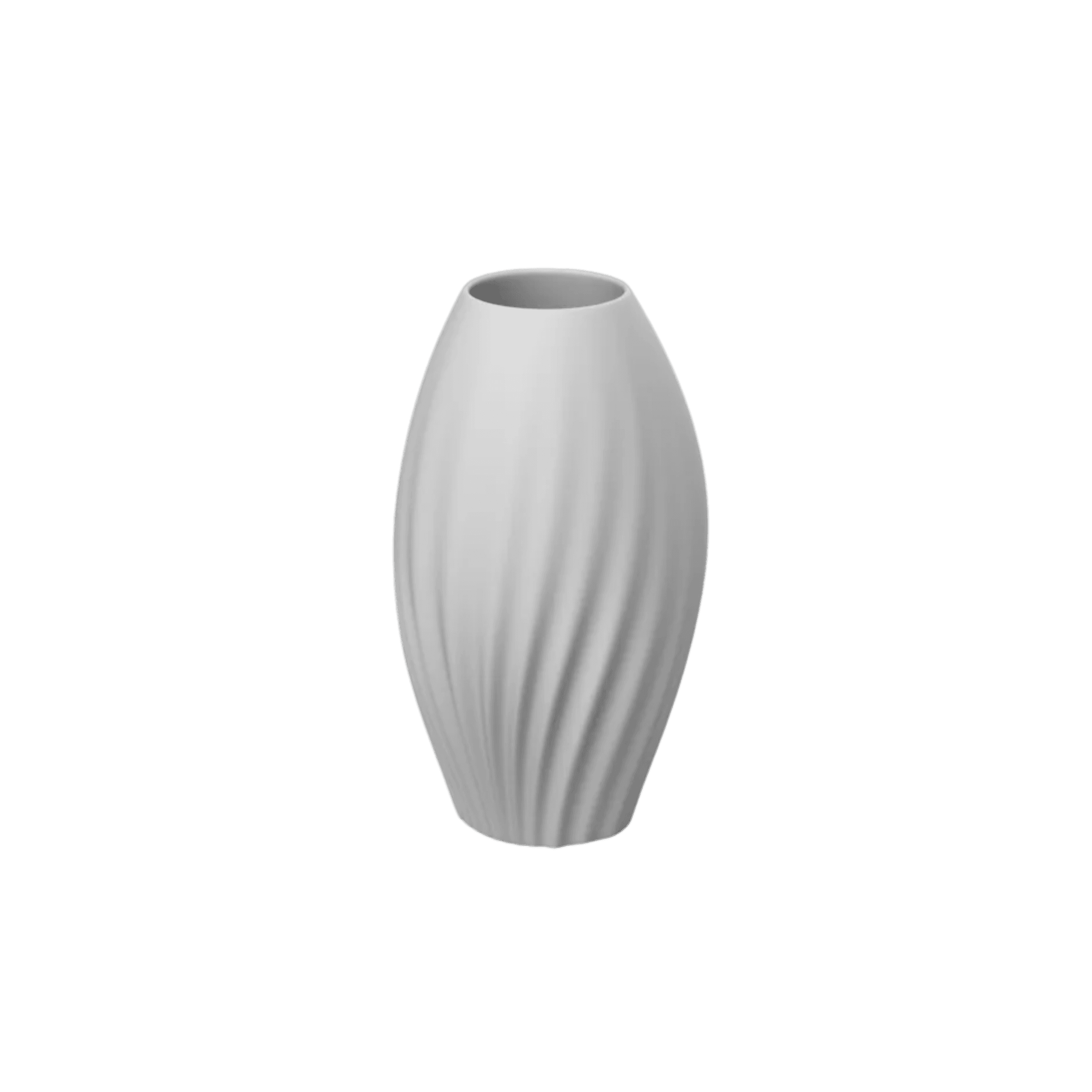 Jarron Lily Pequeño Porcelana Blanco