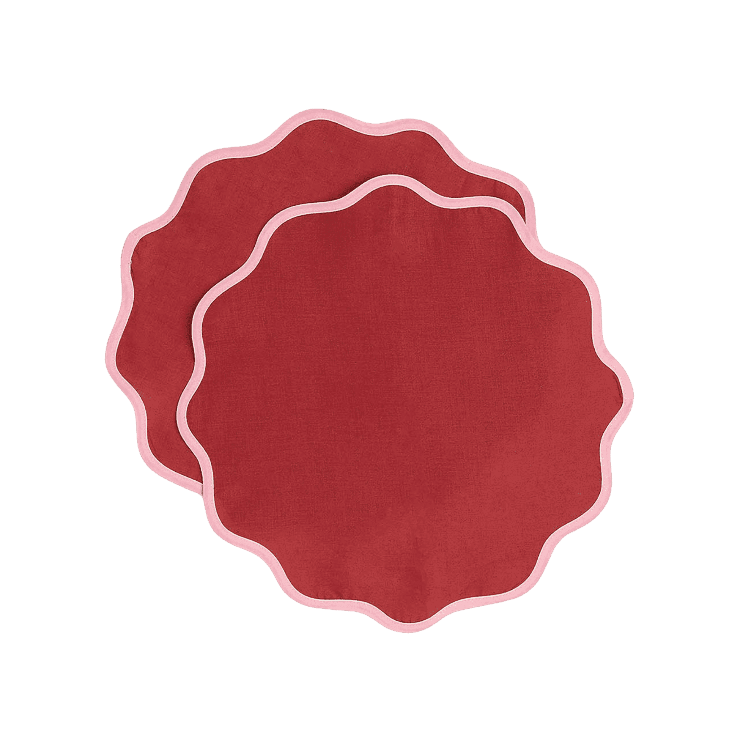 Set de 2 Manteles Individuales Cloud Rainbow Raspberry
