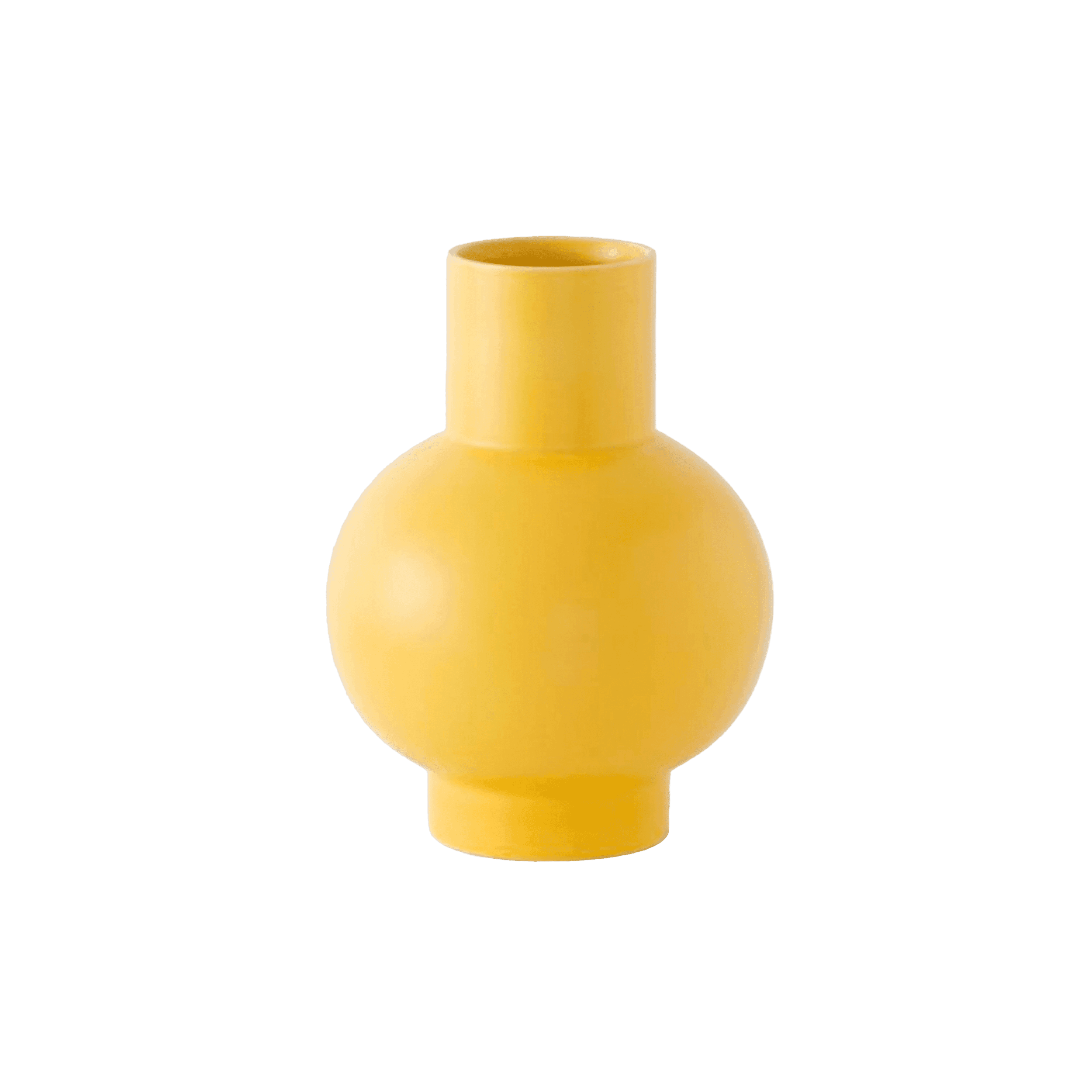 Jarron Pequeño Freesia Yellow Strom Collection Designer Nicholai Wiighansen