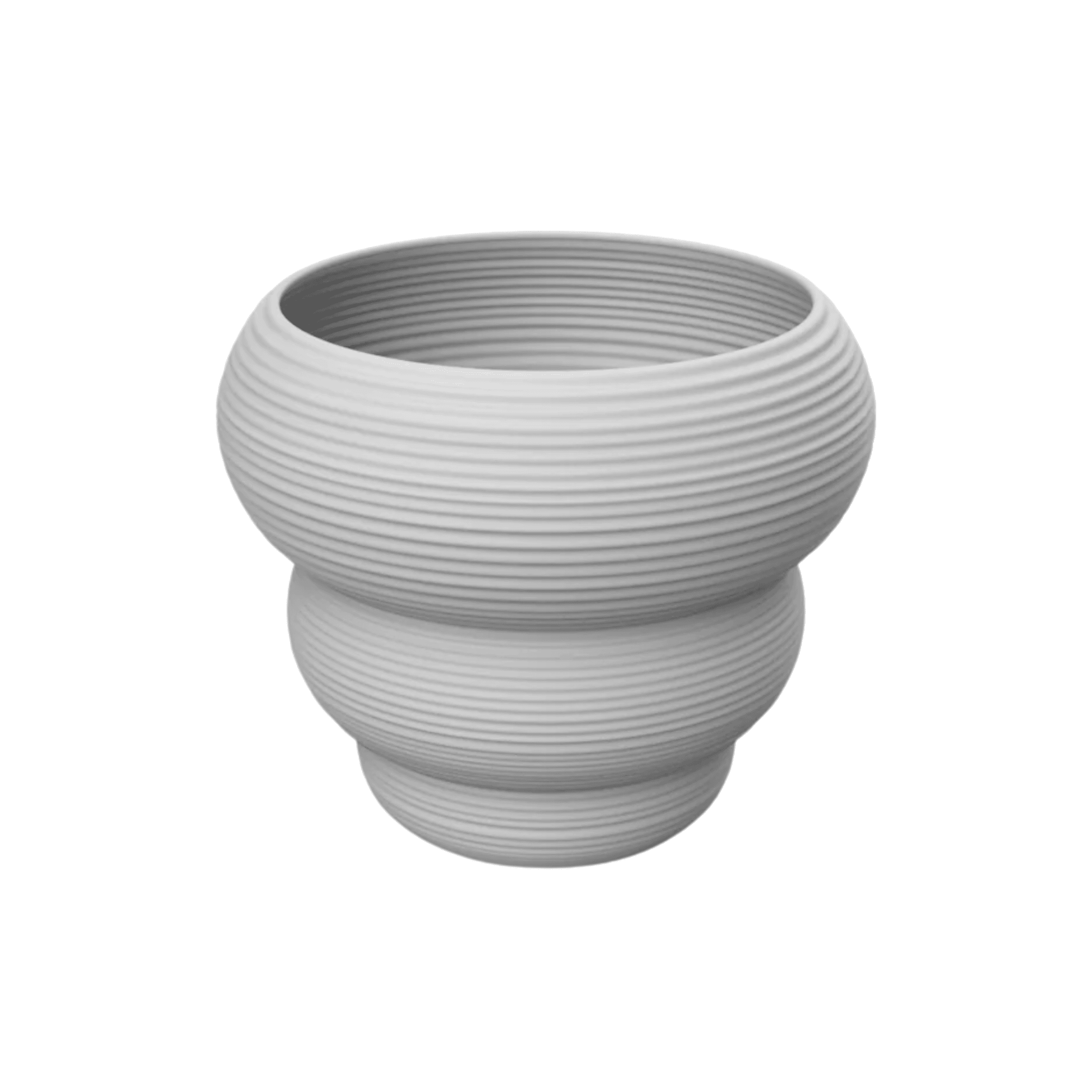 Jarron Dip Pequeño Porcelana Blanco