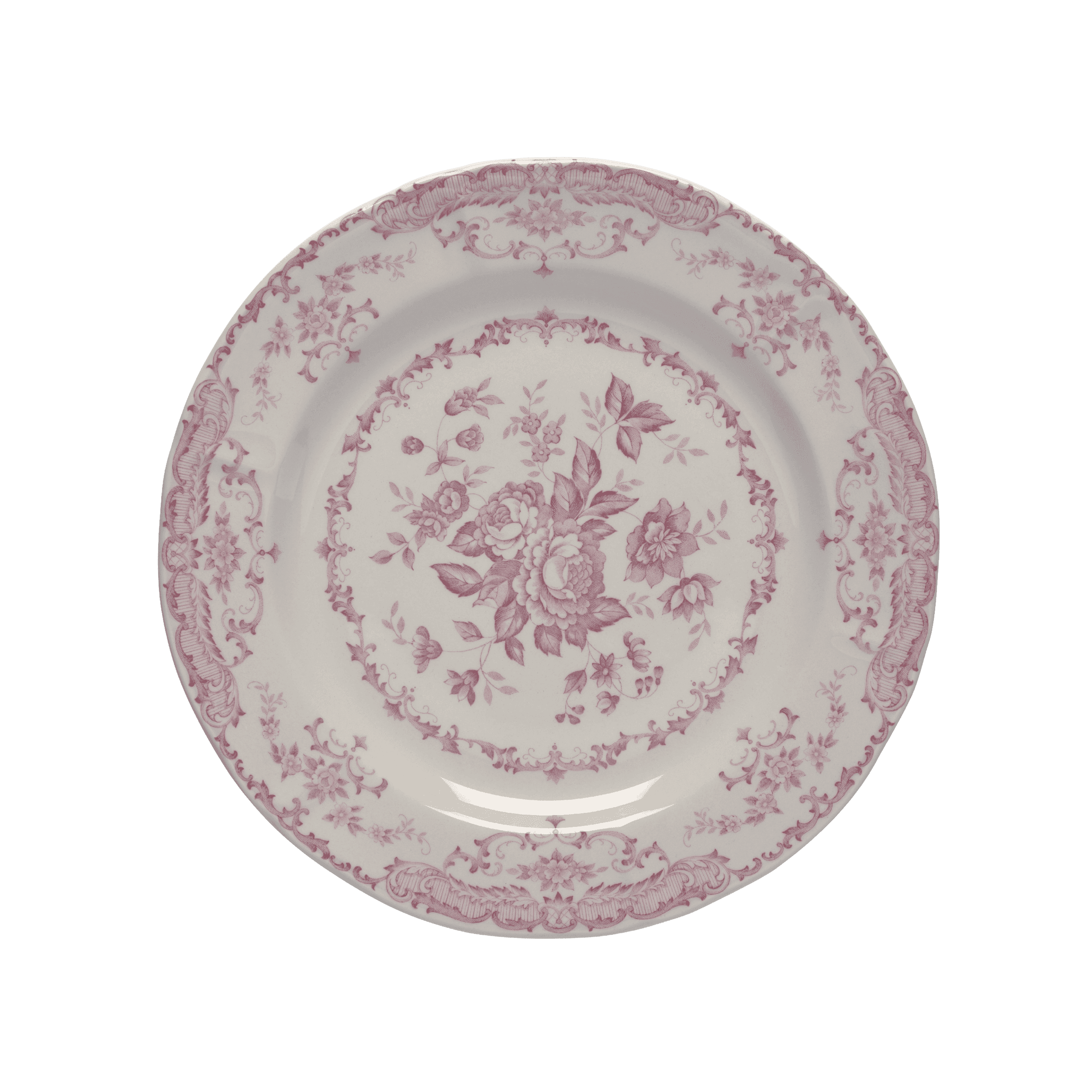 Bajo Plato Rose Pink