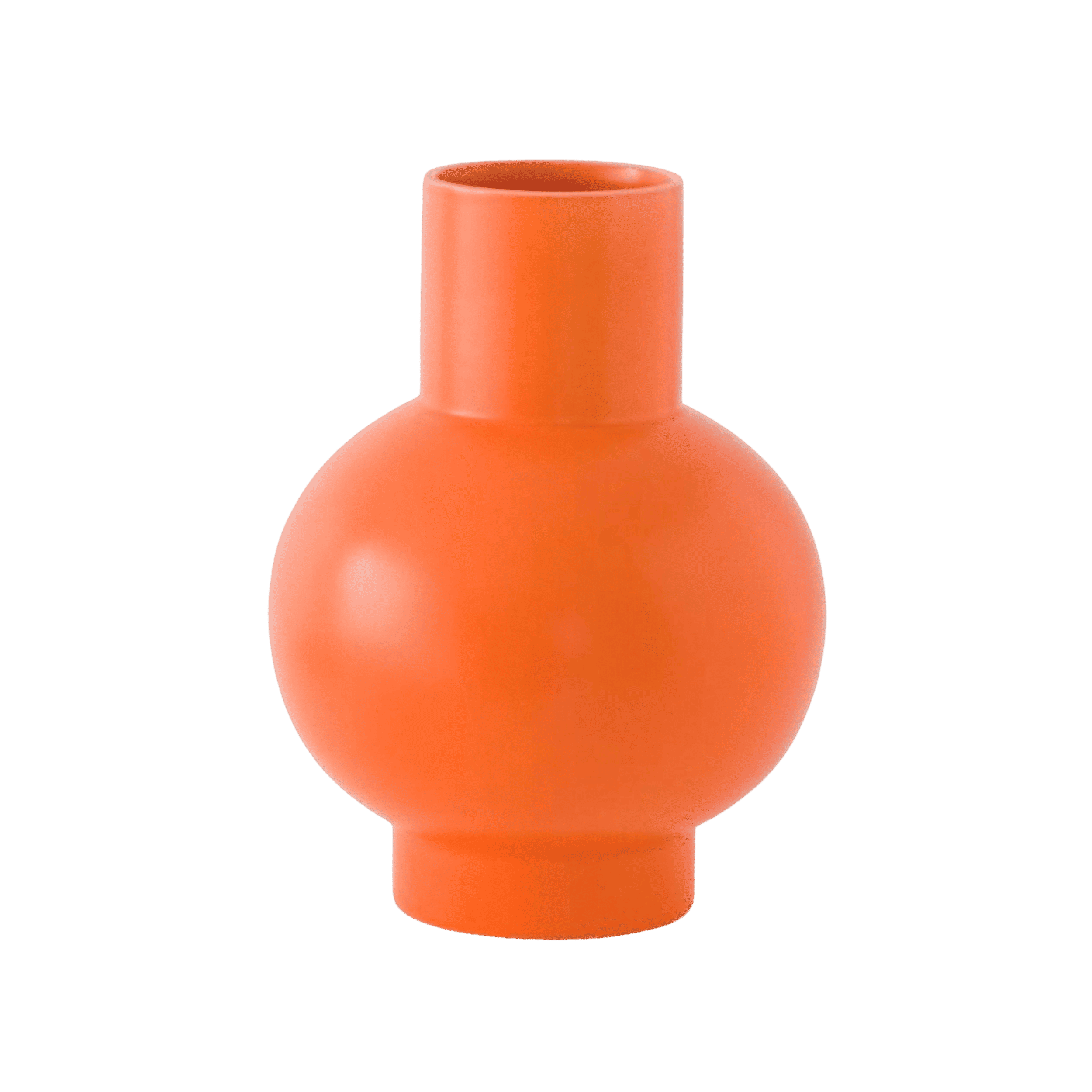 Jarron Grande Vibrant Orange Strom Collection Designer Nicholai Wiighansen
