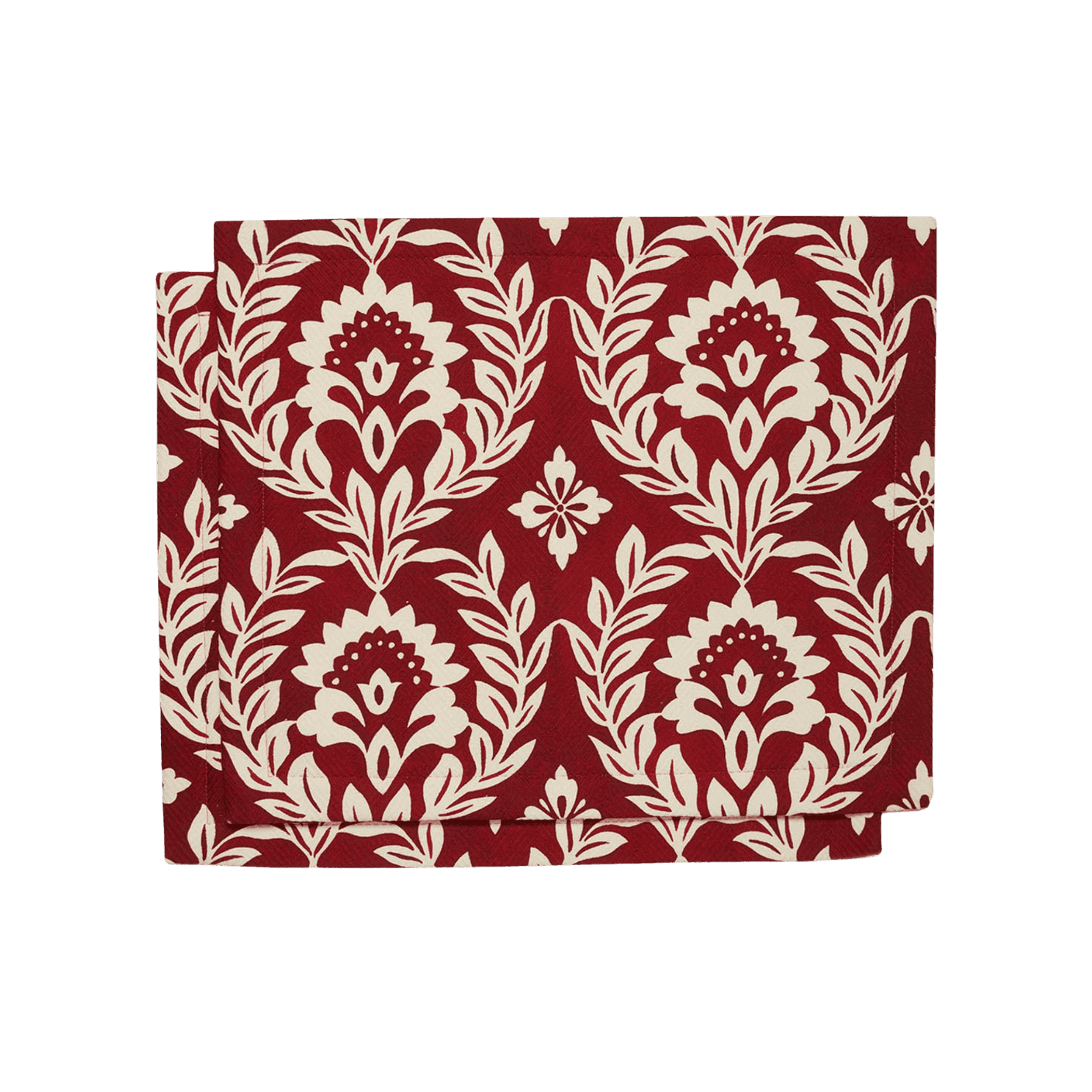 Set de 2 Manteles Individuales Garland Bordeaux