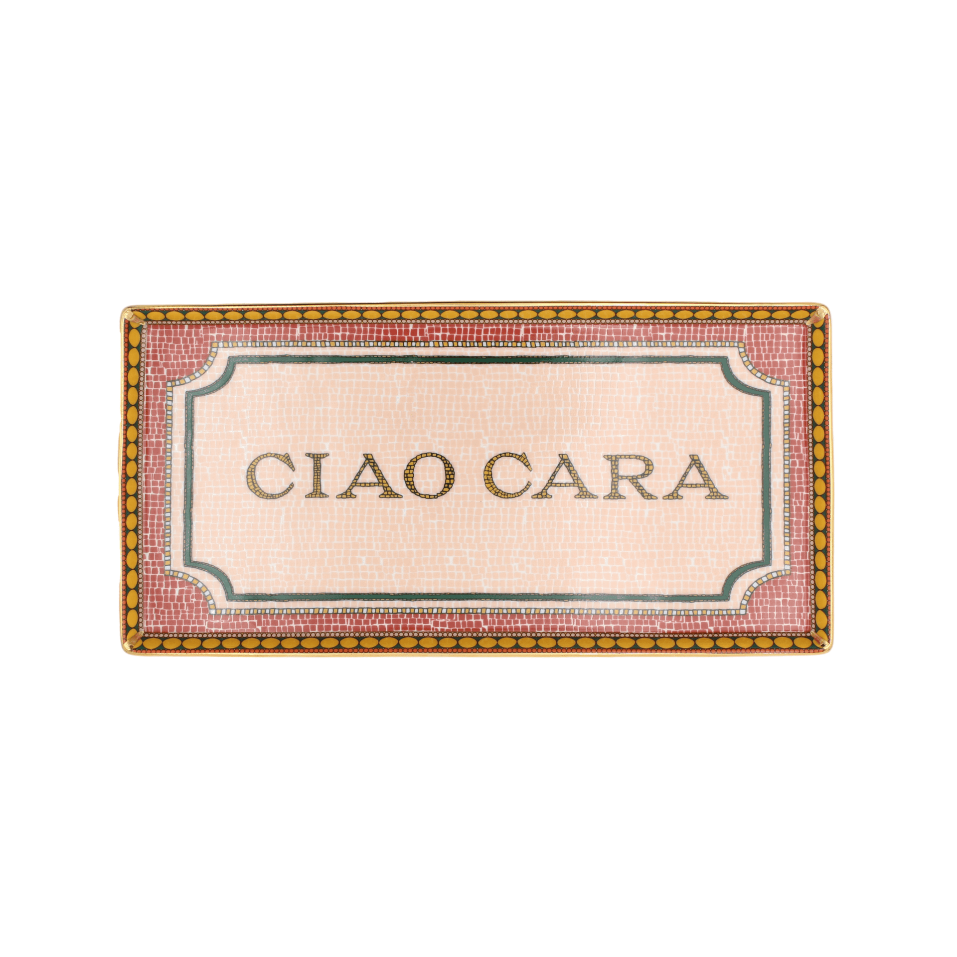 Ciao Cara Charola de Porcelana
