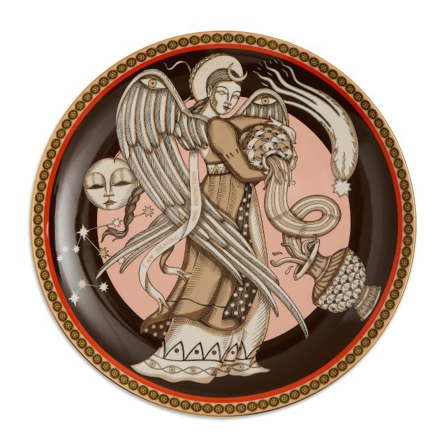 PLATO DECORATIVO DE PORCELANA THE ANGEL