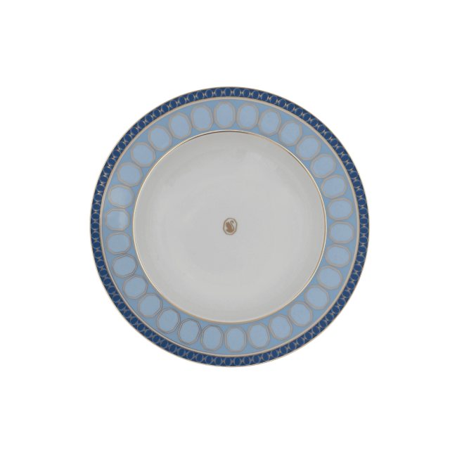 PLATO HONDO SIGNUM DECORADO AZURE