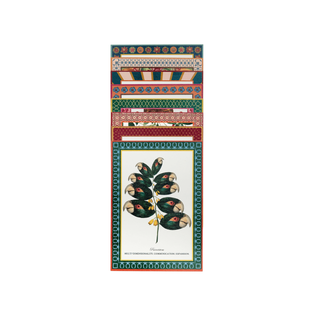 SET DE 8 INTENTIONAL POSTCARDS FANTASTIC CREATURES MULTICOLOR