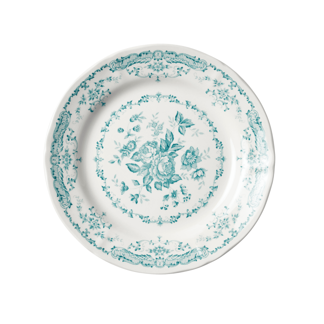 BAJO PLATO ROSE TURQUOISE