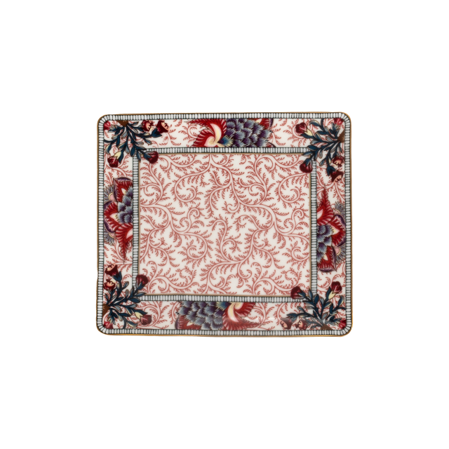 CHAROLA RECTANGULAR PEQUEÑA DE PORCELANA BRAQUENIE