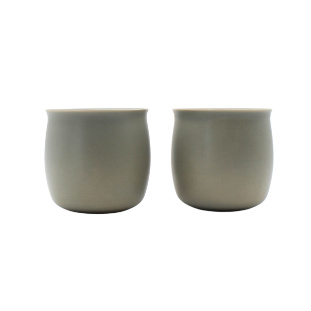 SET DE 2 CUENCOS MEDIANOS OLIVE GREEN ALEV COLLECTION DESIGNER ALEV SIESBYE