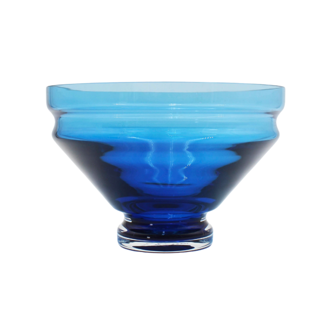 BOWL GRANDE AQUAMARINE BLUE RELAE COLLECTION DESIGNER NICHOLAI WIIGHANSEN