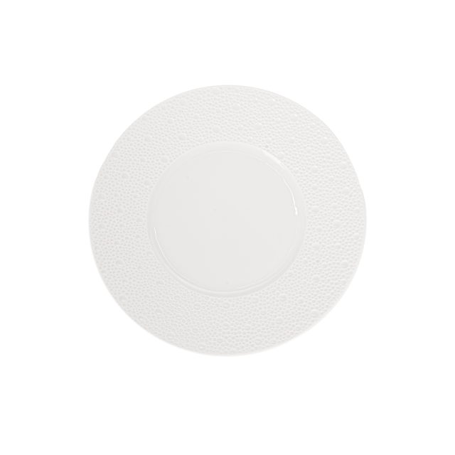 PLATO PARA ENSALADA ECUME WHITE MATE RIM