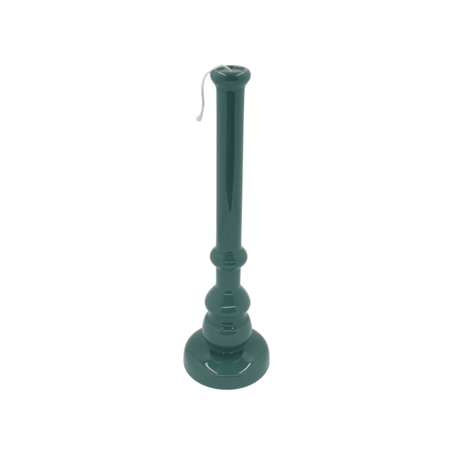 CANDELABRO ISSIMA 2 GLOSSY TEAL GREEN