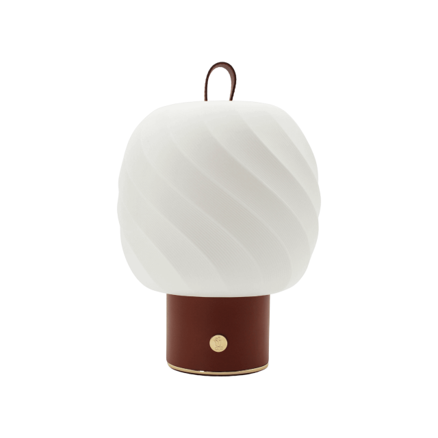 LAMPARA PORTATIL ICE CREAM M LEATHER