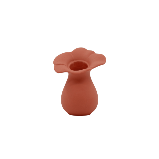 MINI FLORERO FLORINDA DECORADO CORAL