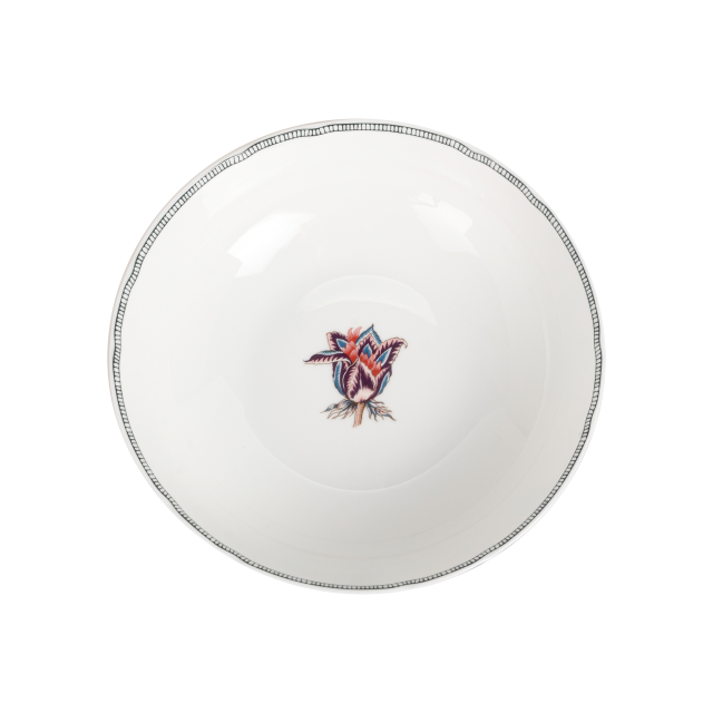 BOWL DE SERVICIO GRANDE DE PORCELANA BRAQUENIE