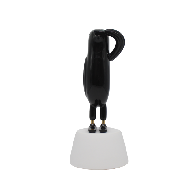 HOPEBIRD GLOSSY BLACK, SATIN WHITE BASE