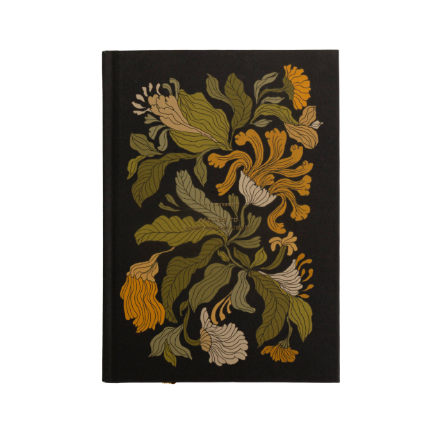 FLORAL SWEET PEA NOTEBOOK